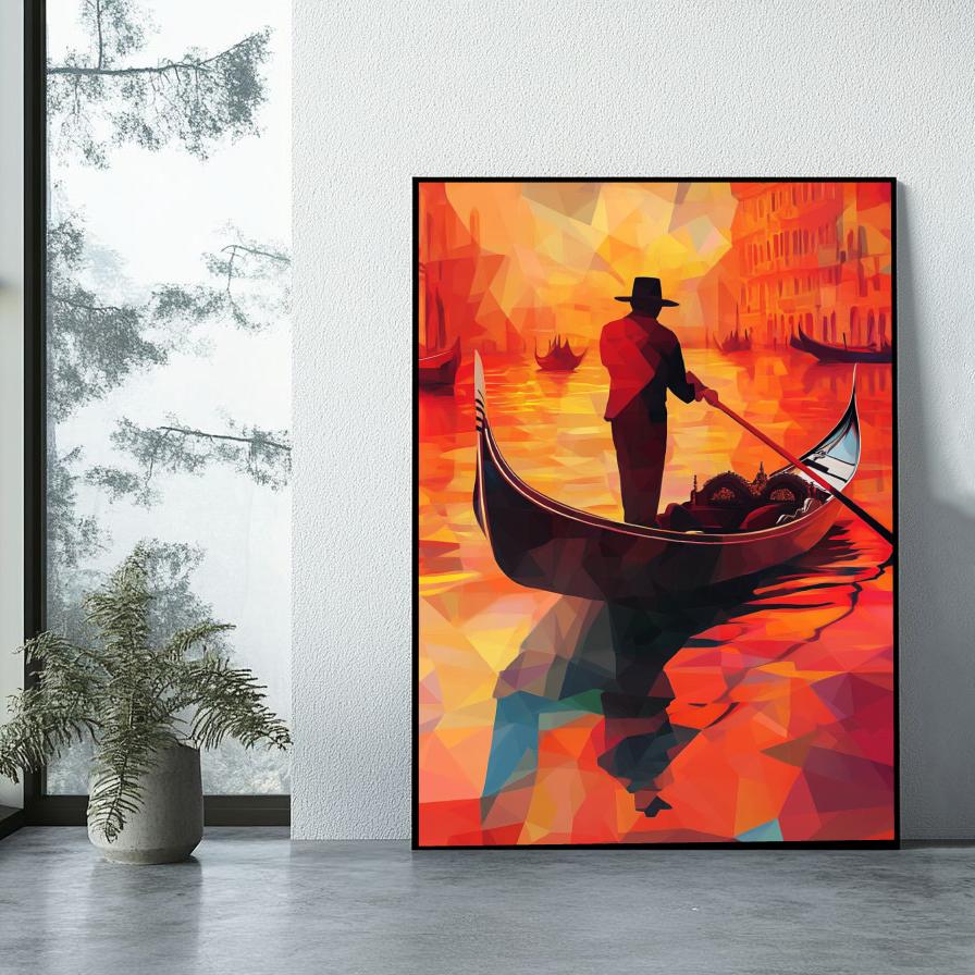 Gondola Venice poster sfeerbeeld 1
