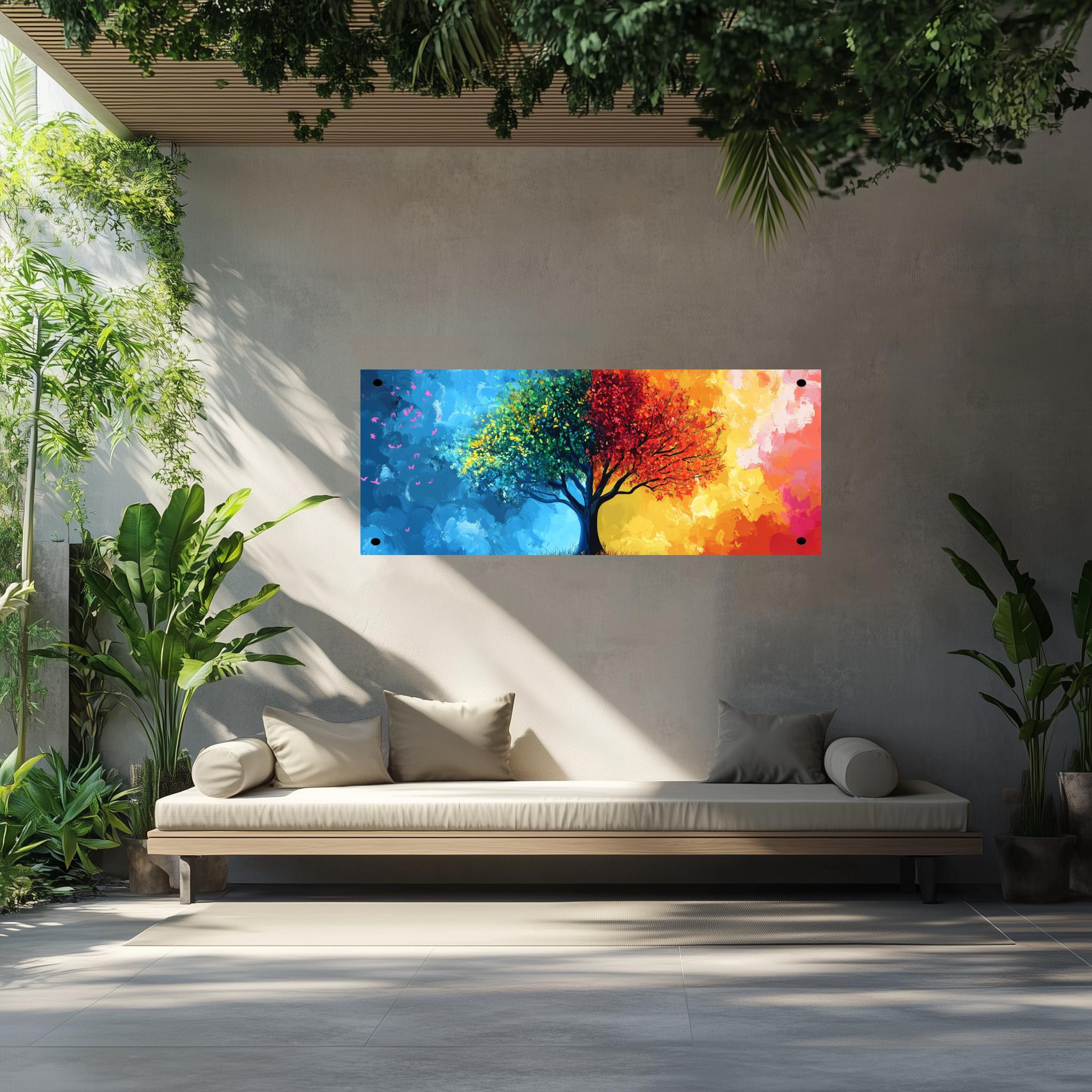 Tuinposter Boom sfeerbeeld 4