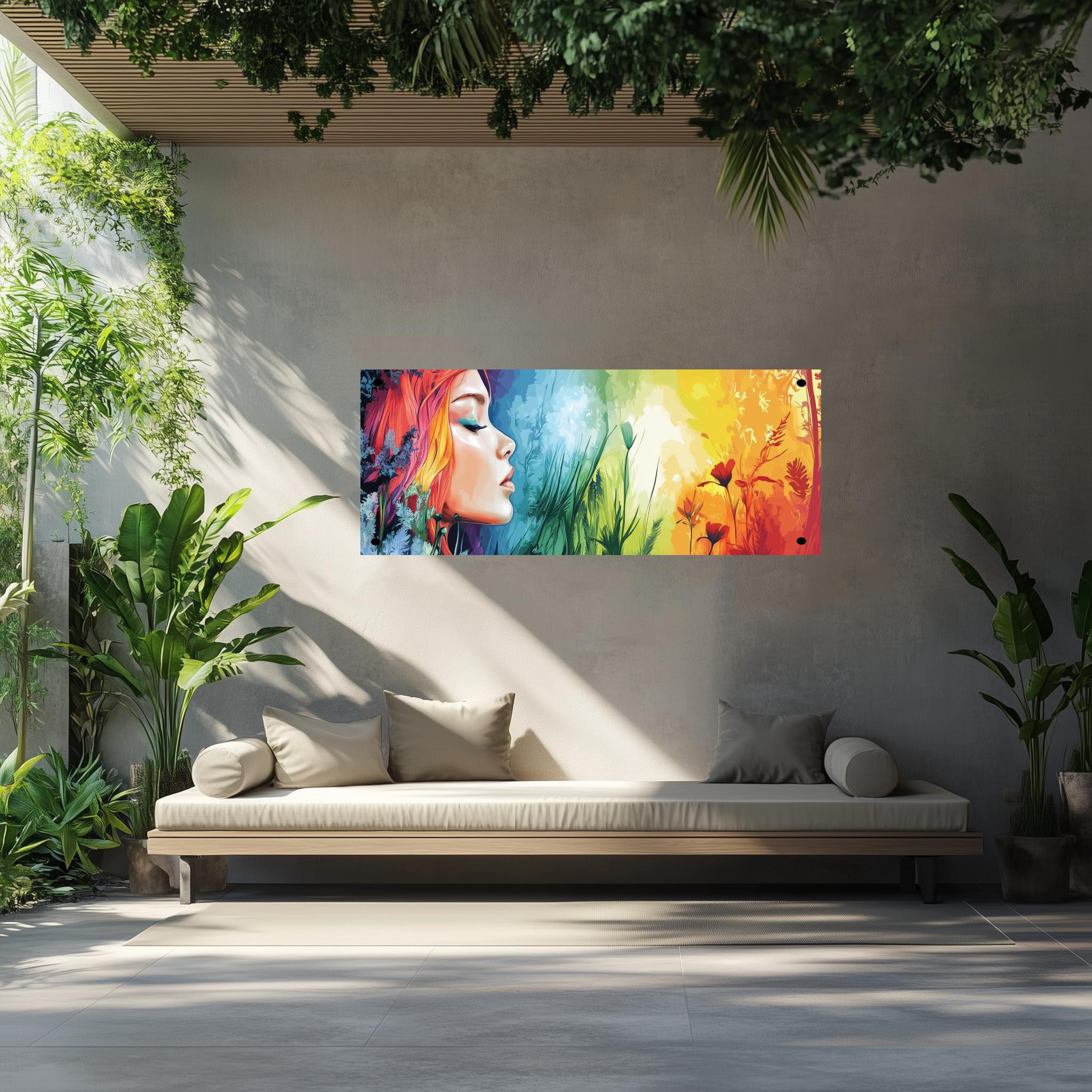 Tuinposter Godin Natuur sfeerbeeld 2