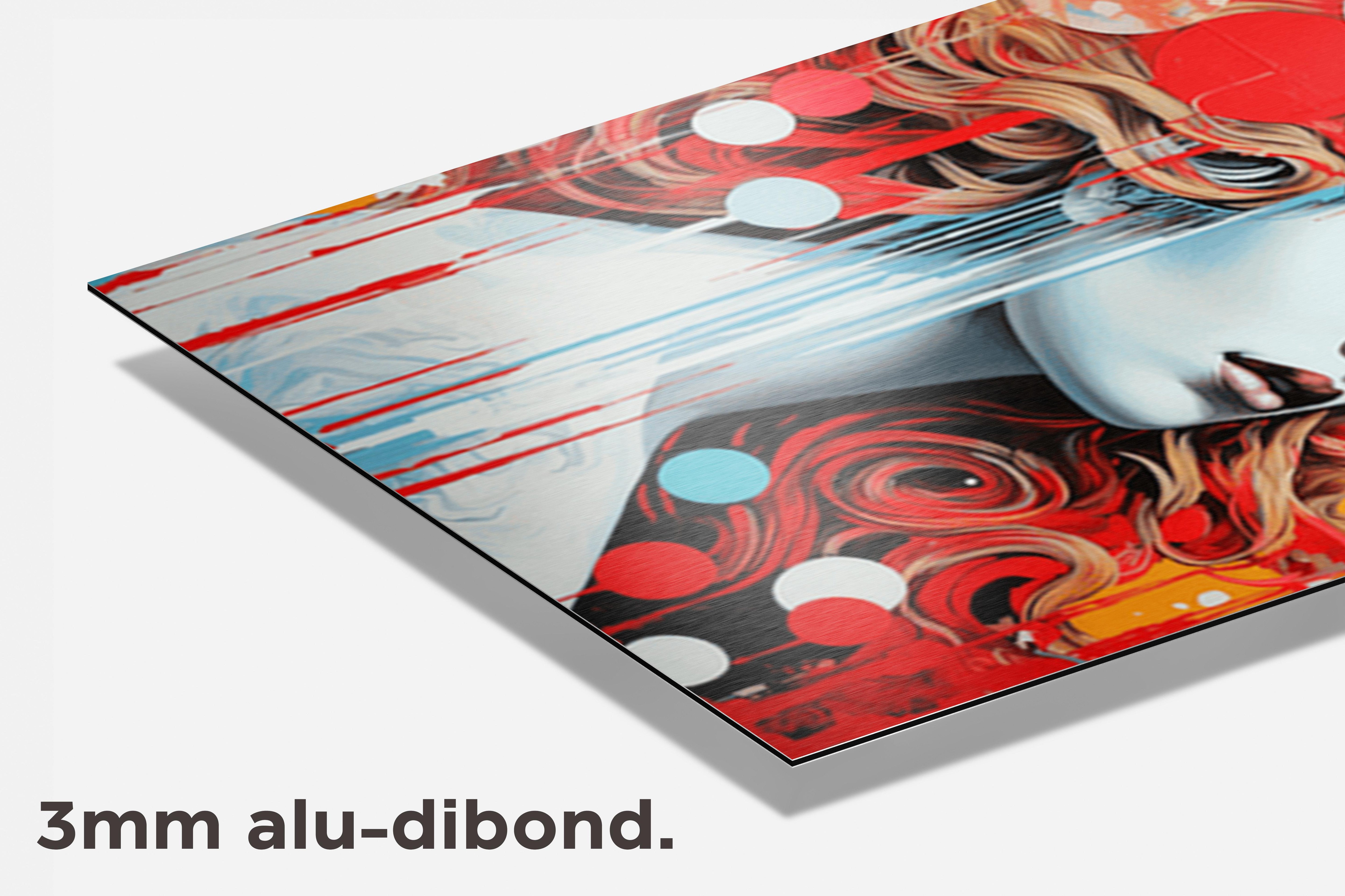 Afrodite Pop dibond detail