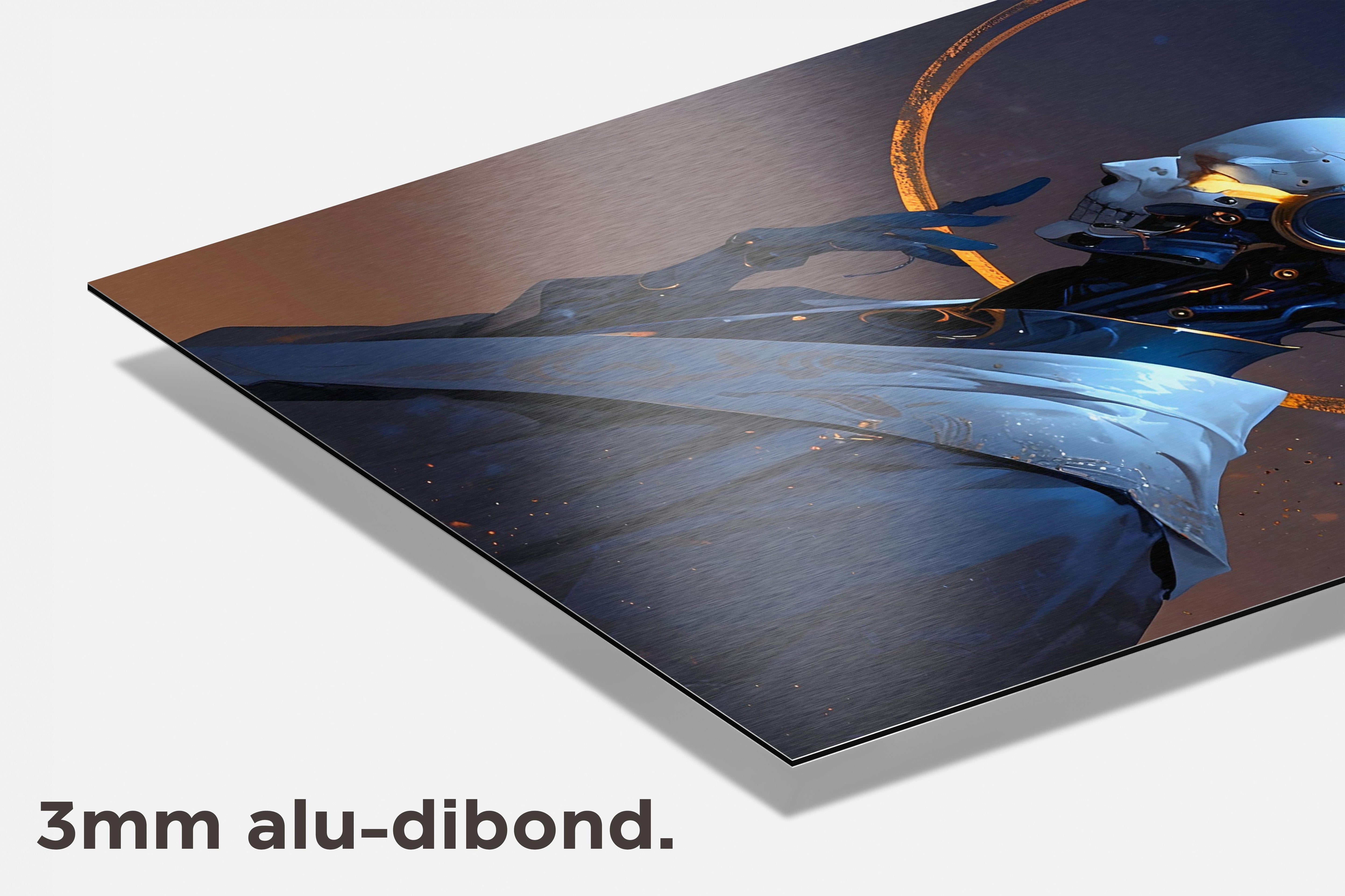 Robot Ring dibond detail