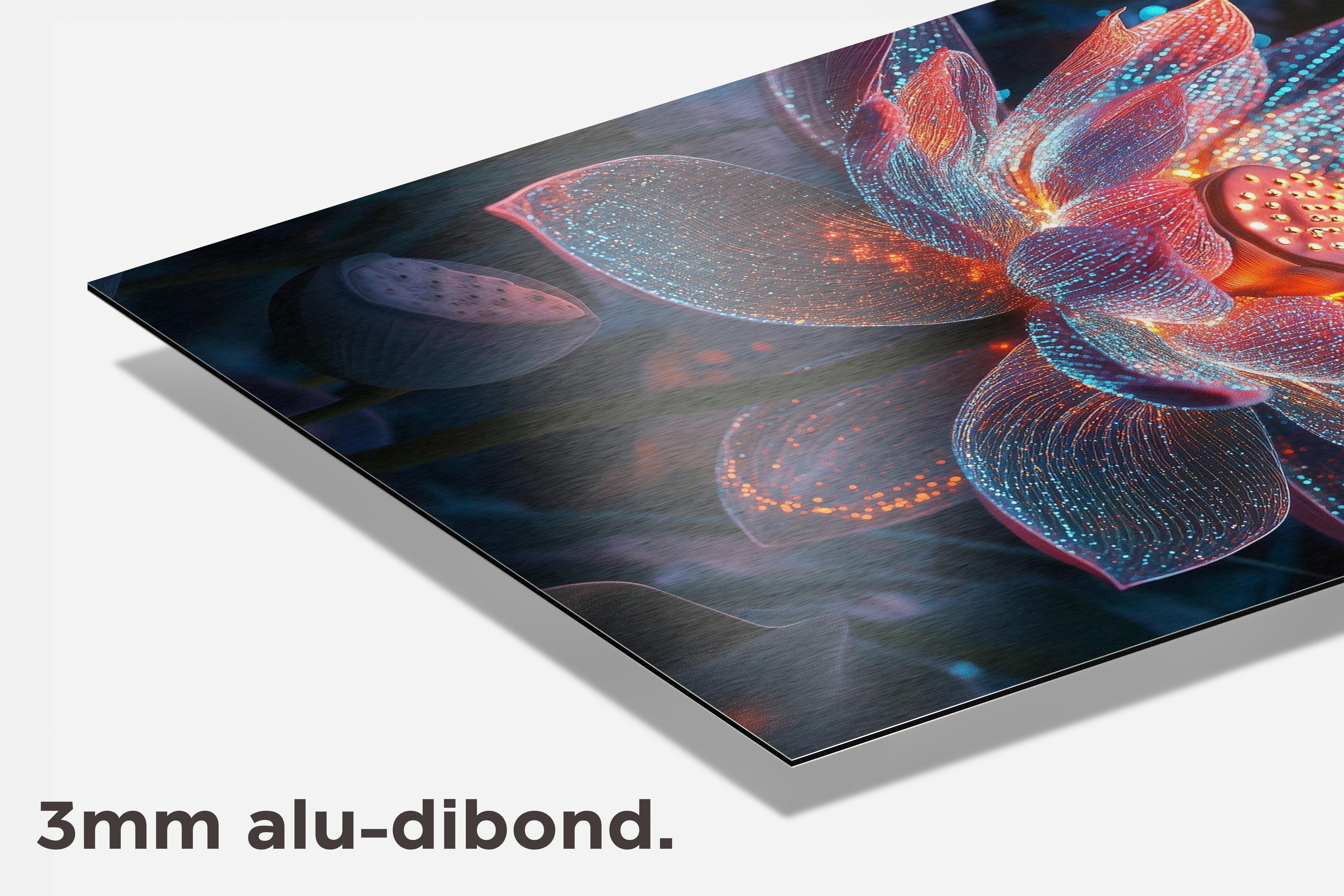 Lotus dibond detail