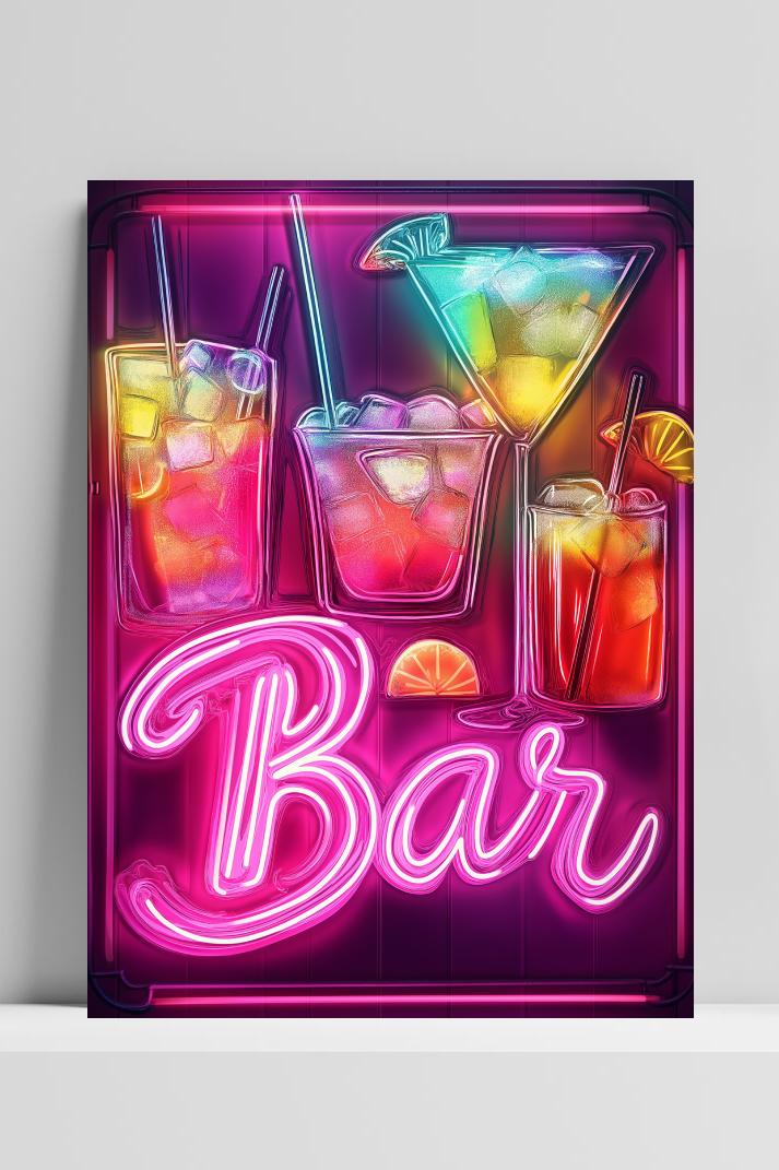Bar op 3mm aluminium dibond