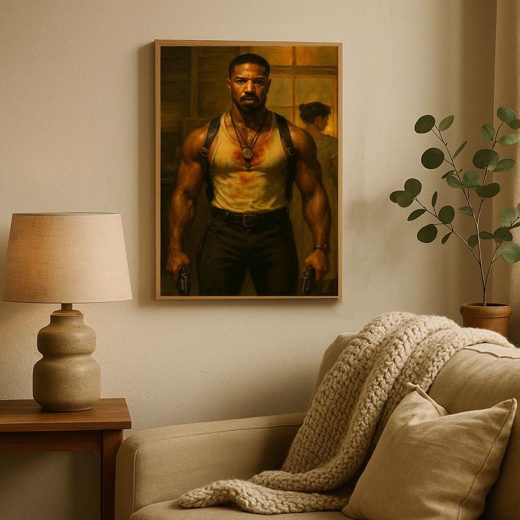 Michael B. Jordan Sinners poster sfeerbeeld 2