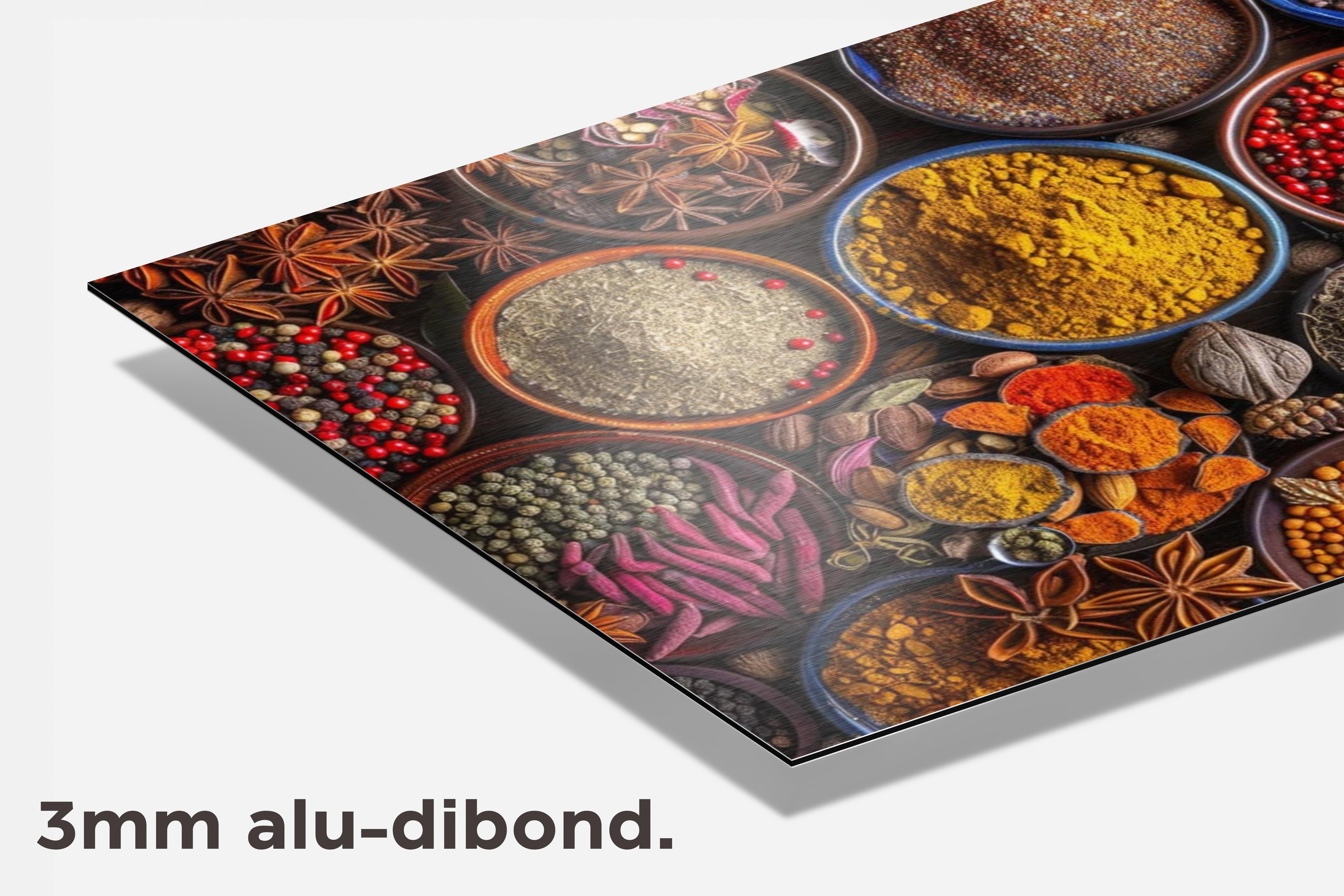 Specerijen dibond detail