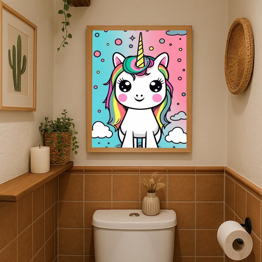 Unicorn Drawing poster sfeerbeeld 3