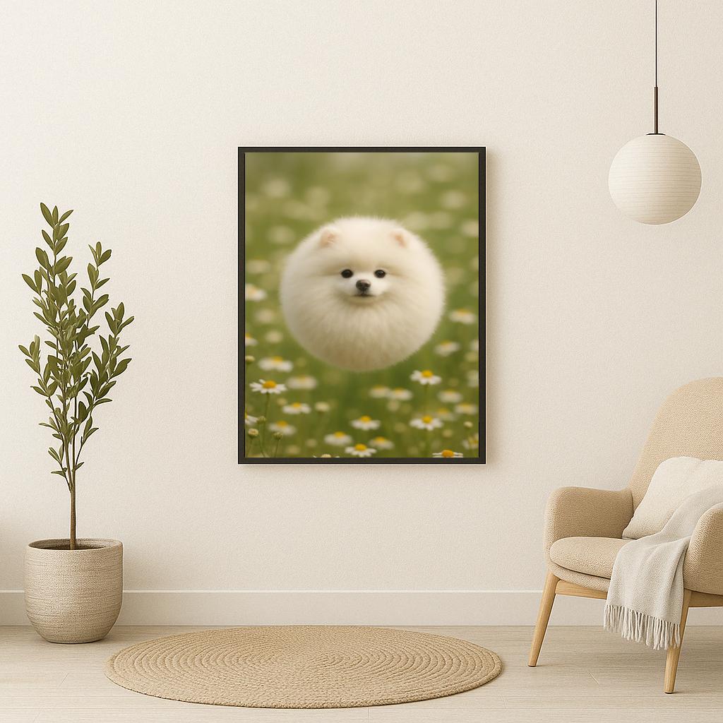 Pomeranian Daisy poster sfeerbeeld 2