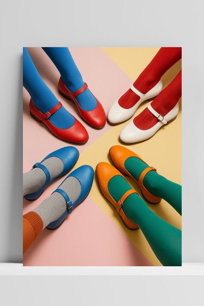 Shoes Colorful in interieur