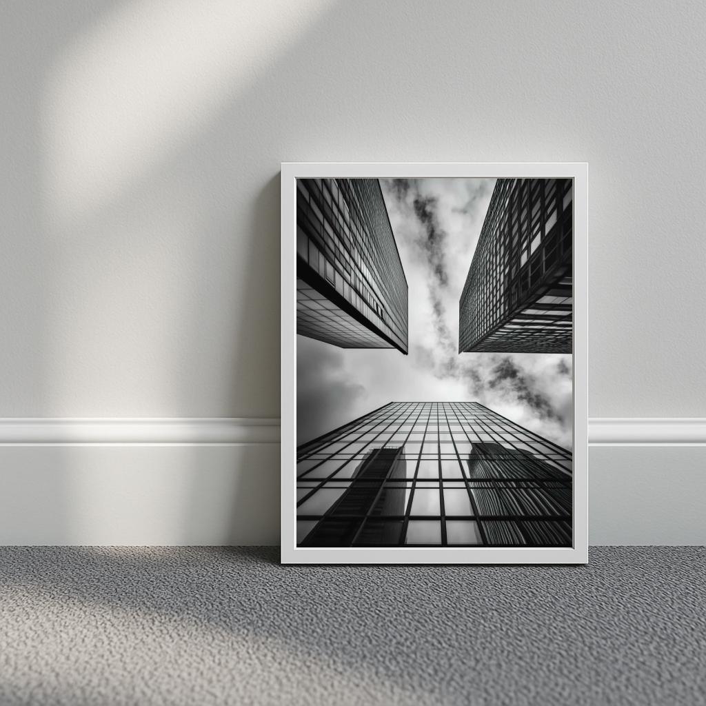 Buildings B&W poster sfeerbeeld 3