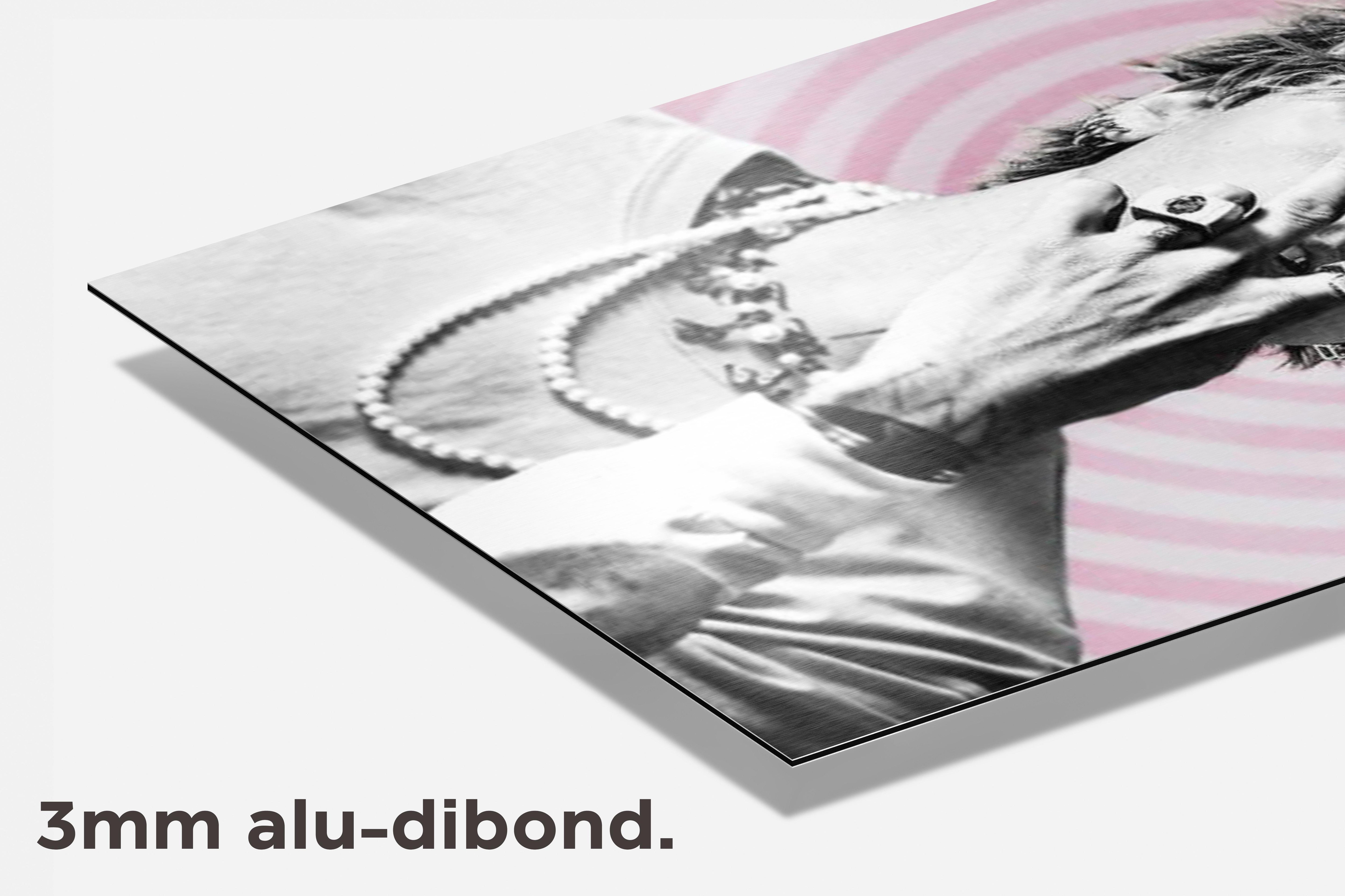 Machine Gun Kelly Roze dibond detail