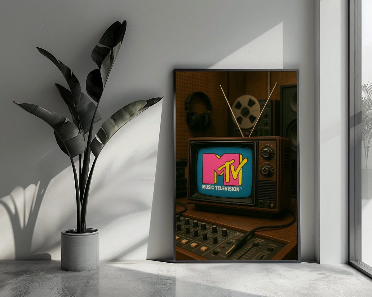 MTV Vintage poster van 25 Artstreet