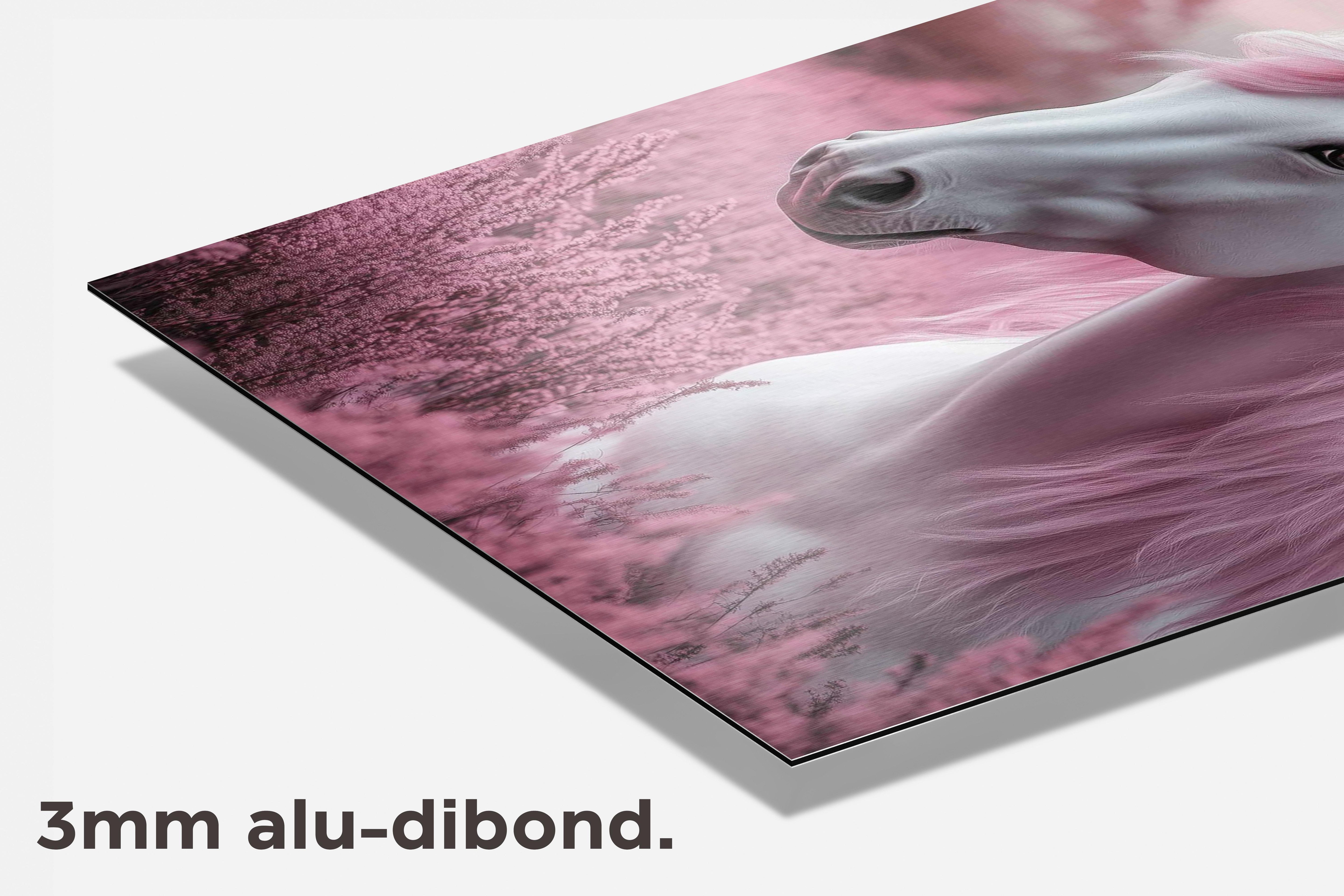 Eenhoorn dibond detail
