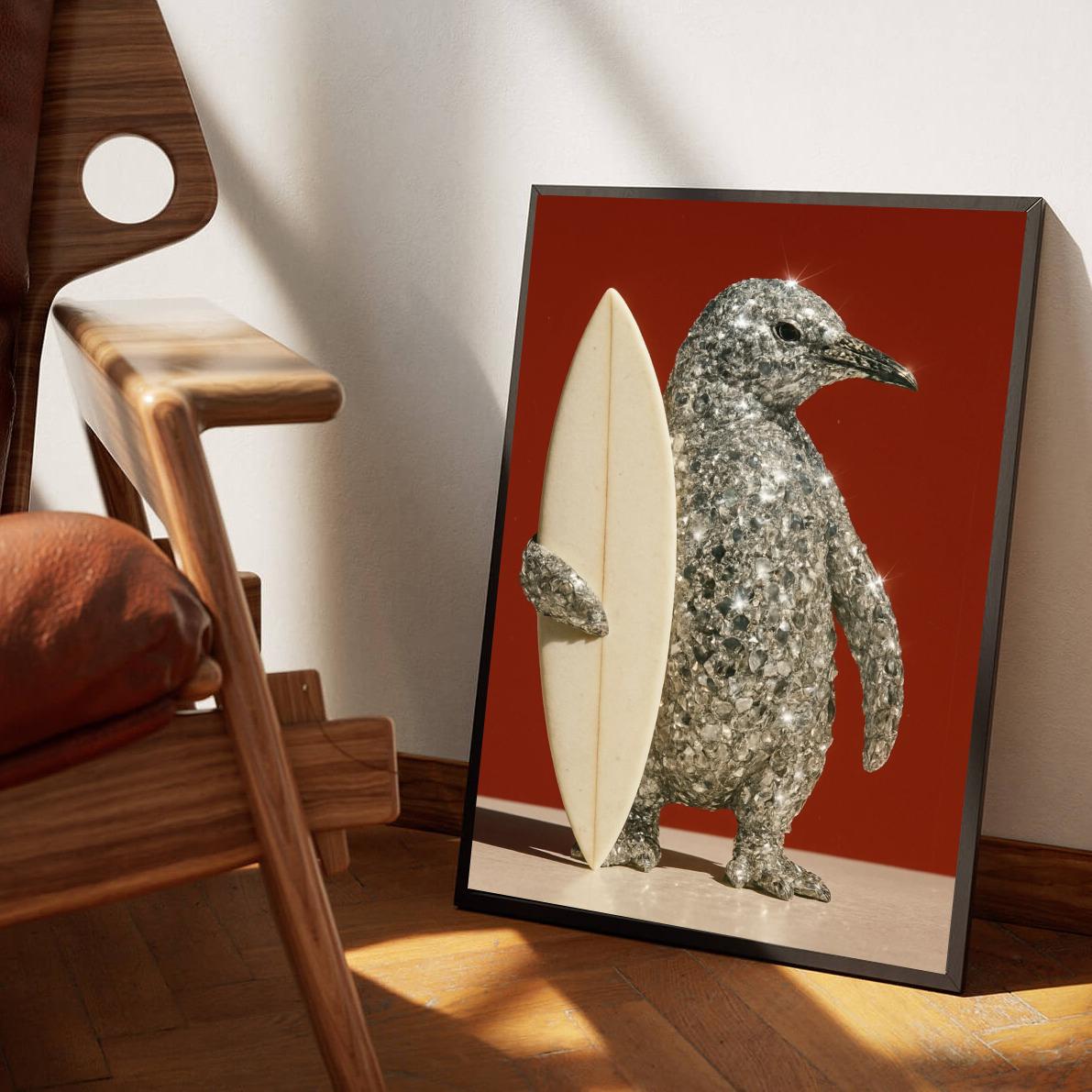 Penguin Diamond Surf poster sfeerbeeld 3
