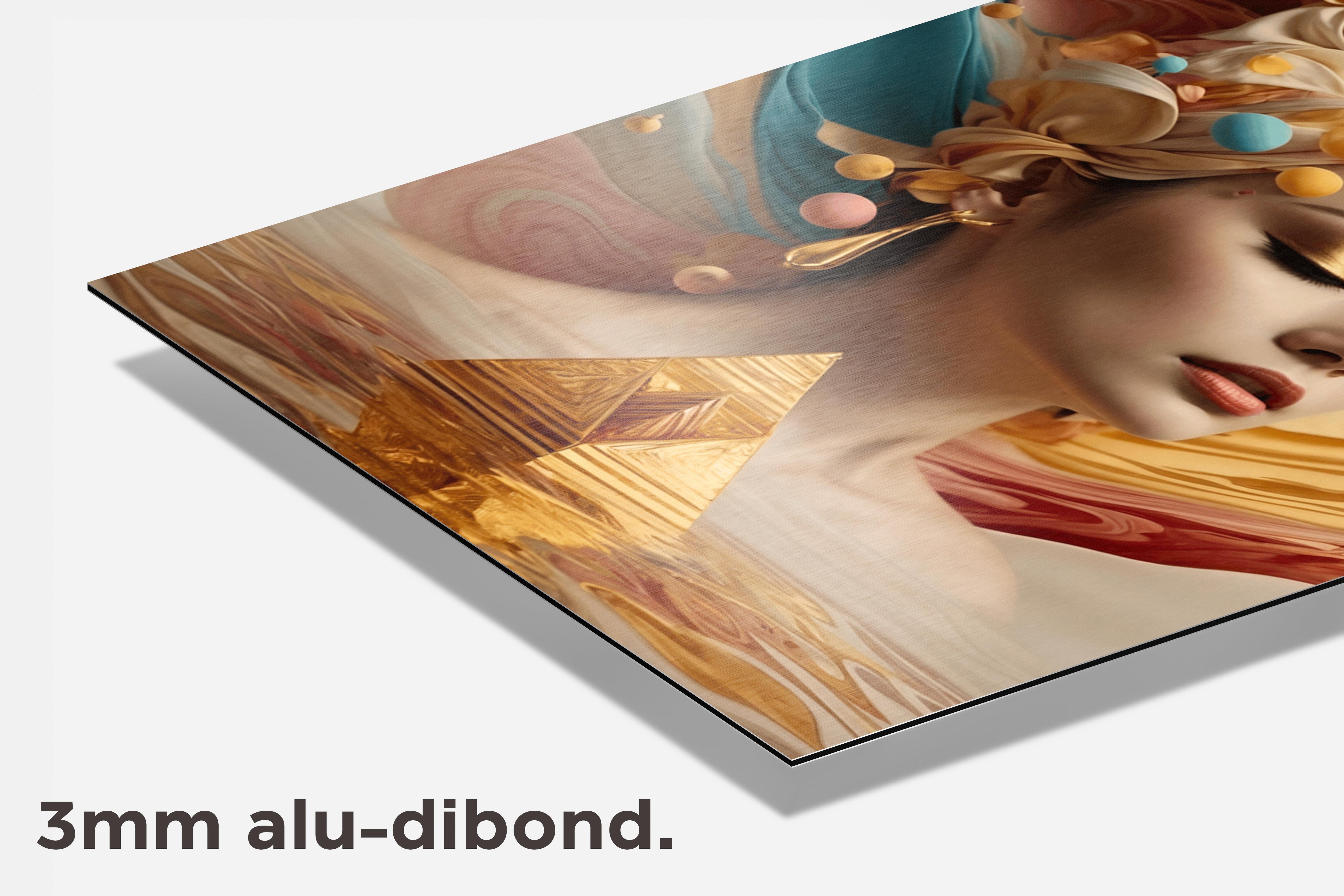 Piramide Droom dibond detail