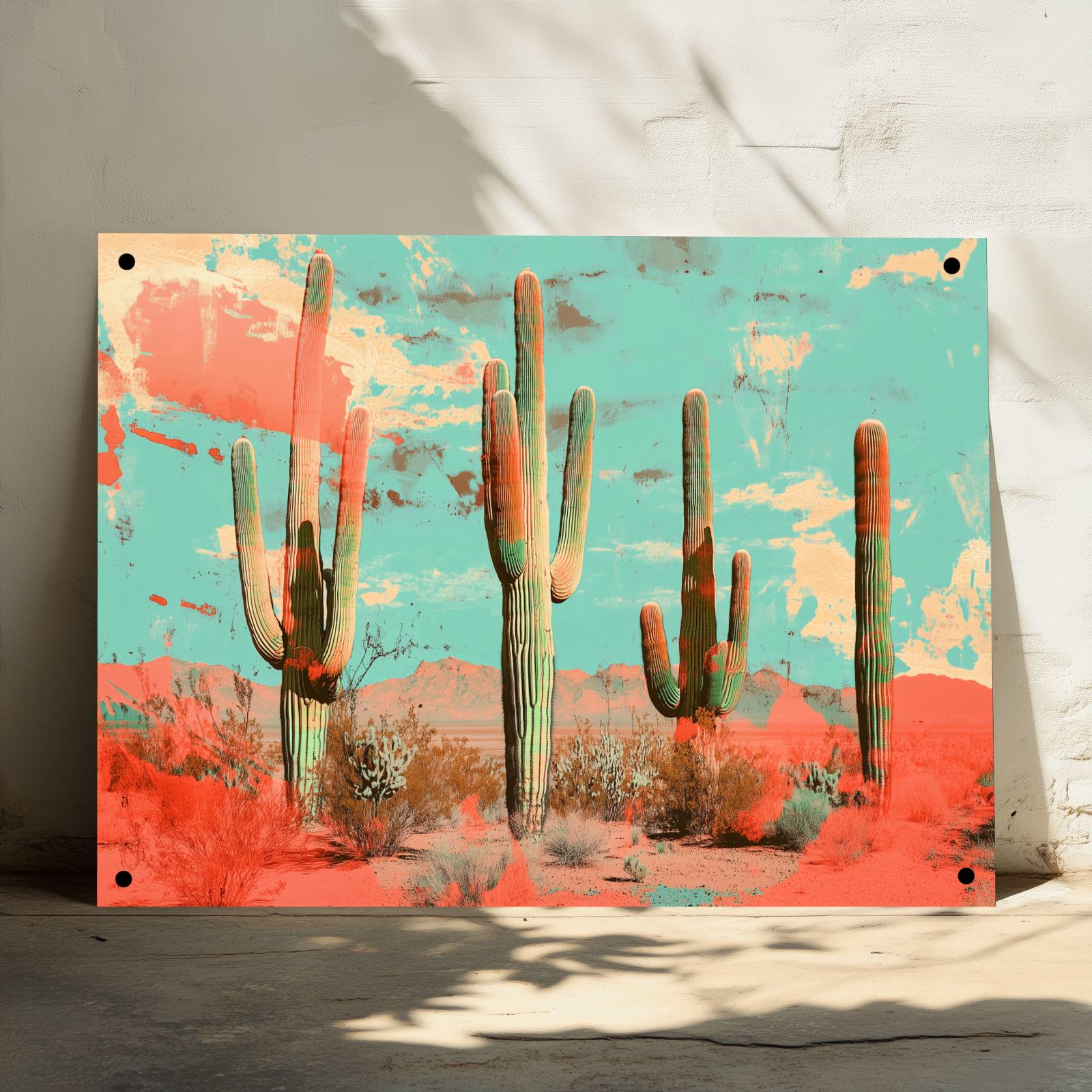 Tuinposter Cactussen sfeerbeeld 3