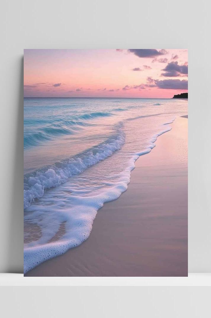 Strand op 3mm aluminium dibond