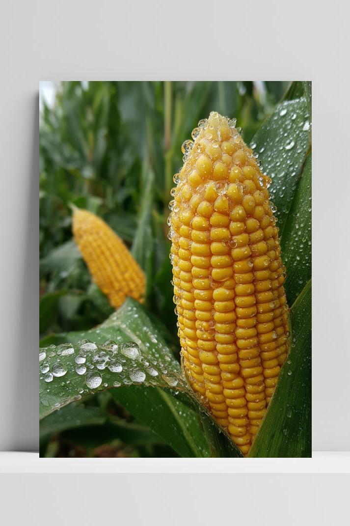 Corn Field op 3mm aluminium dibond