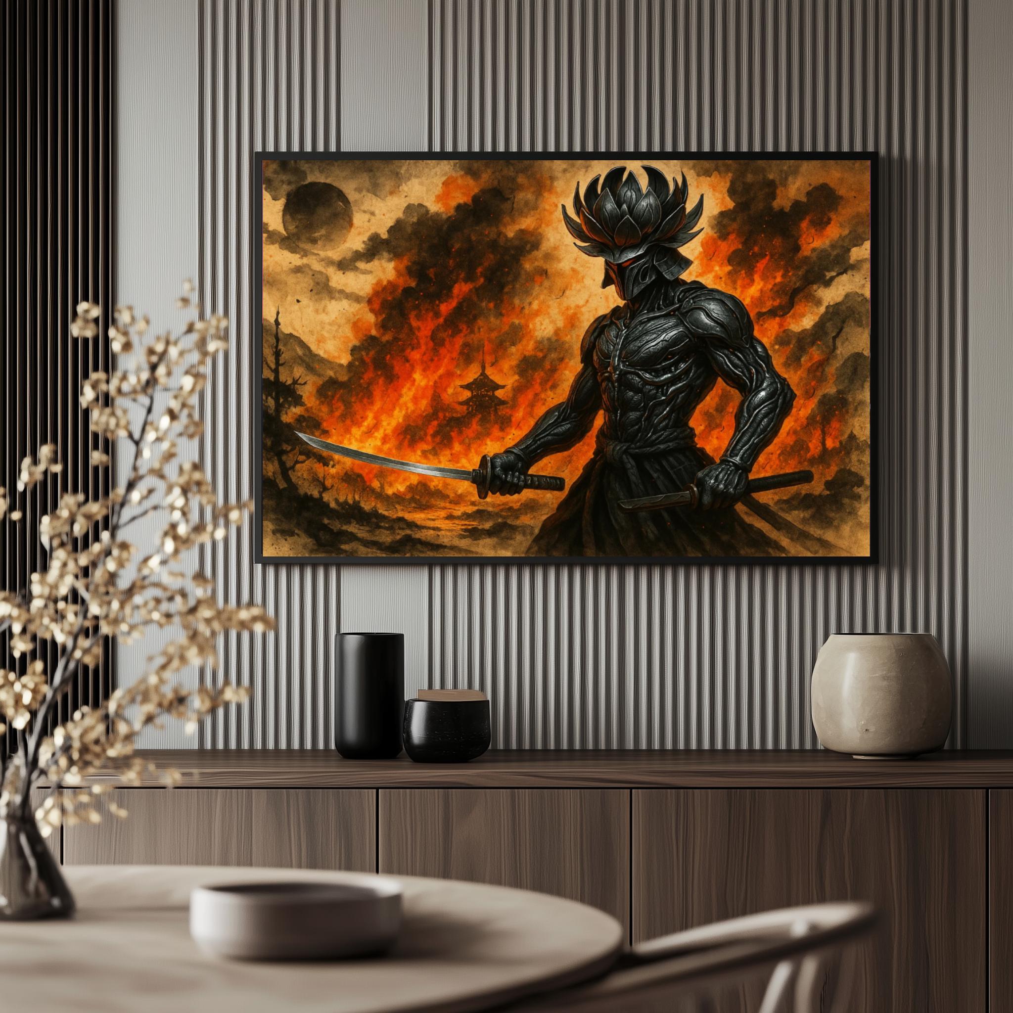 Samurai Monster Warrior poster sfeerbeeld 1