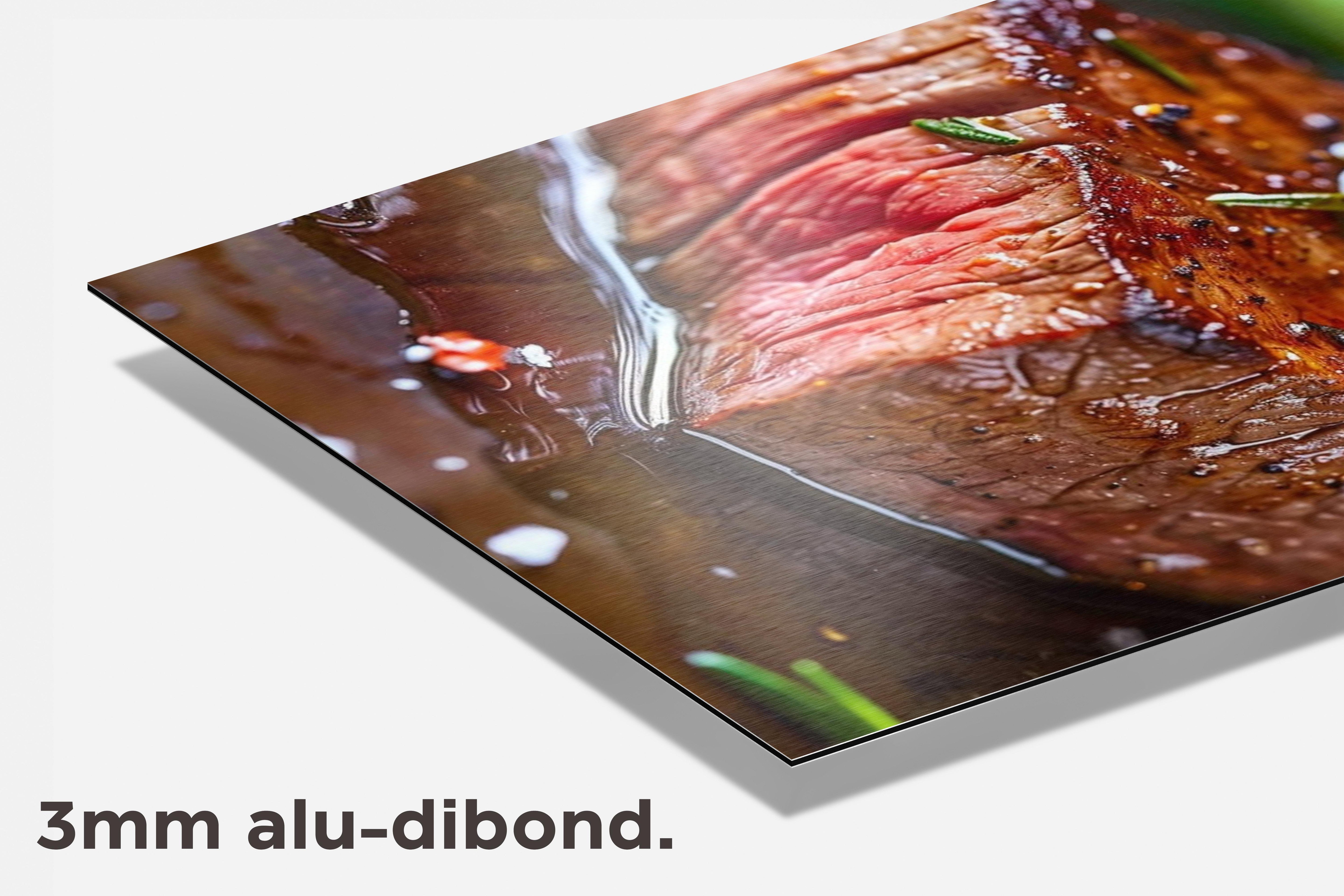Steak dibond detail