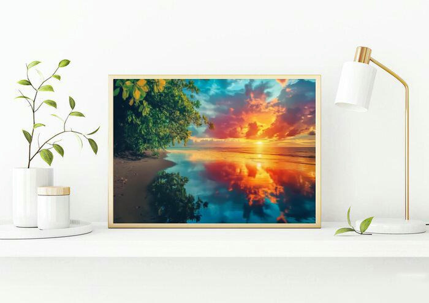 Beach Reflection poster sfeerbeeld 1