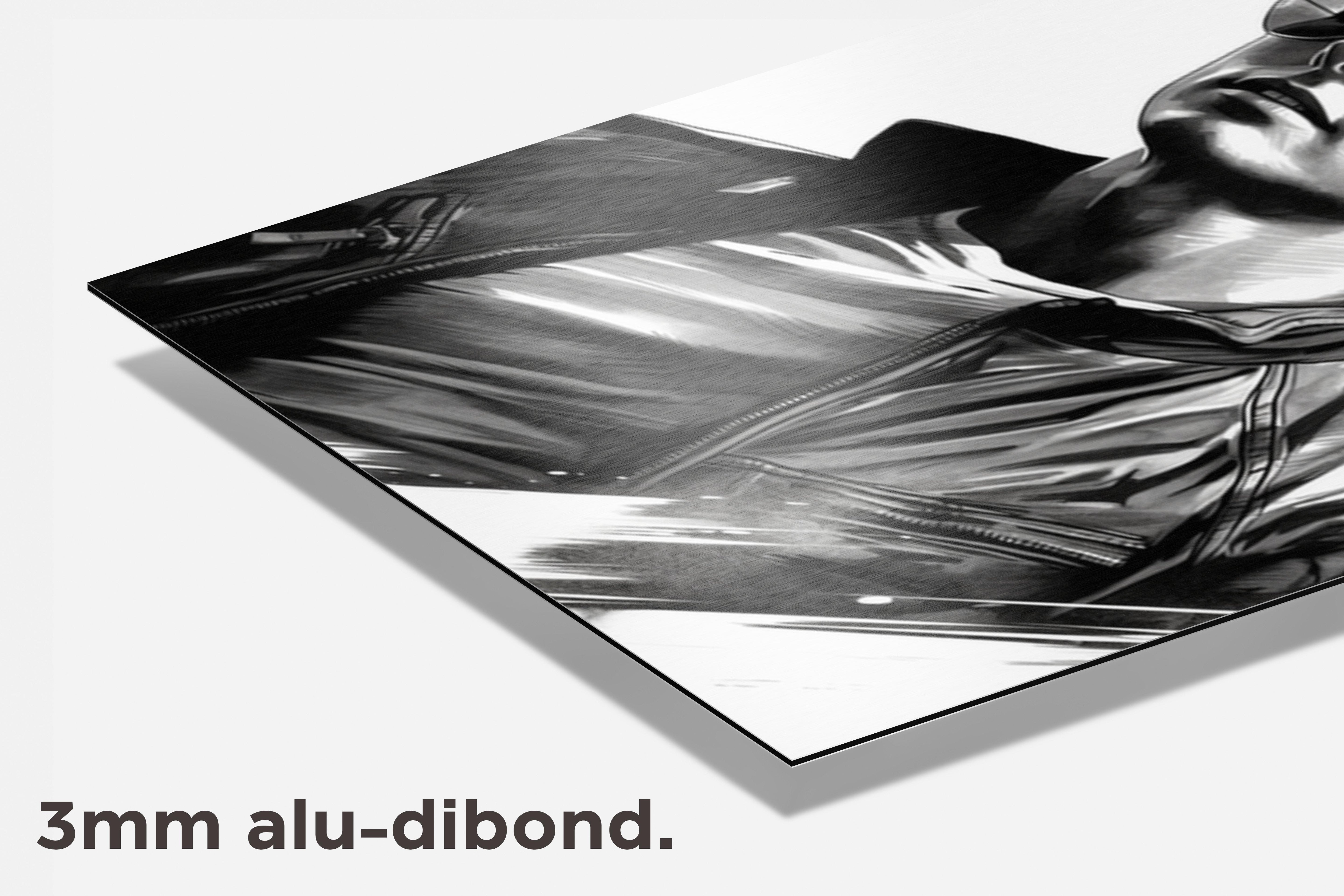 Cruise Top Gun dibond detail
