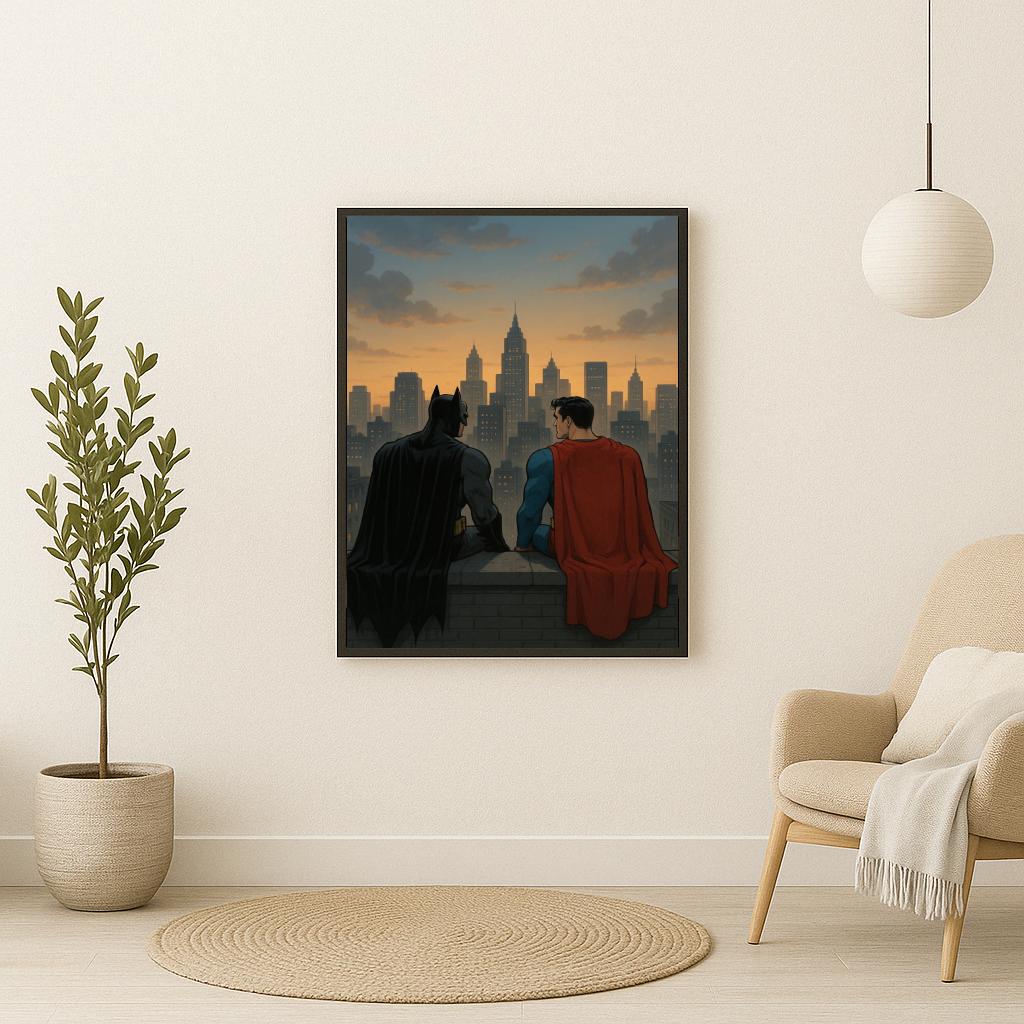 Batman Superman poster sfeerbeeld 2
