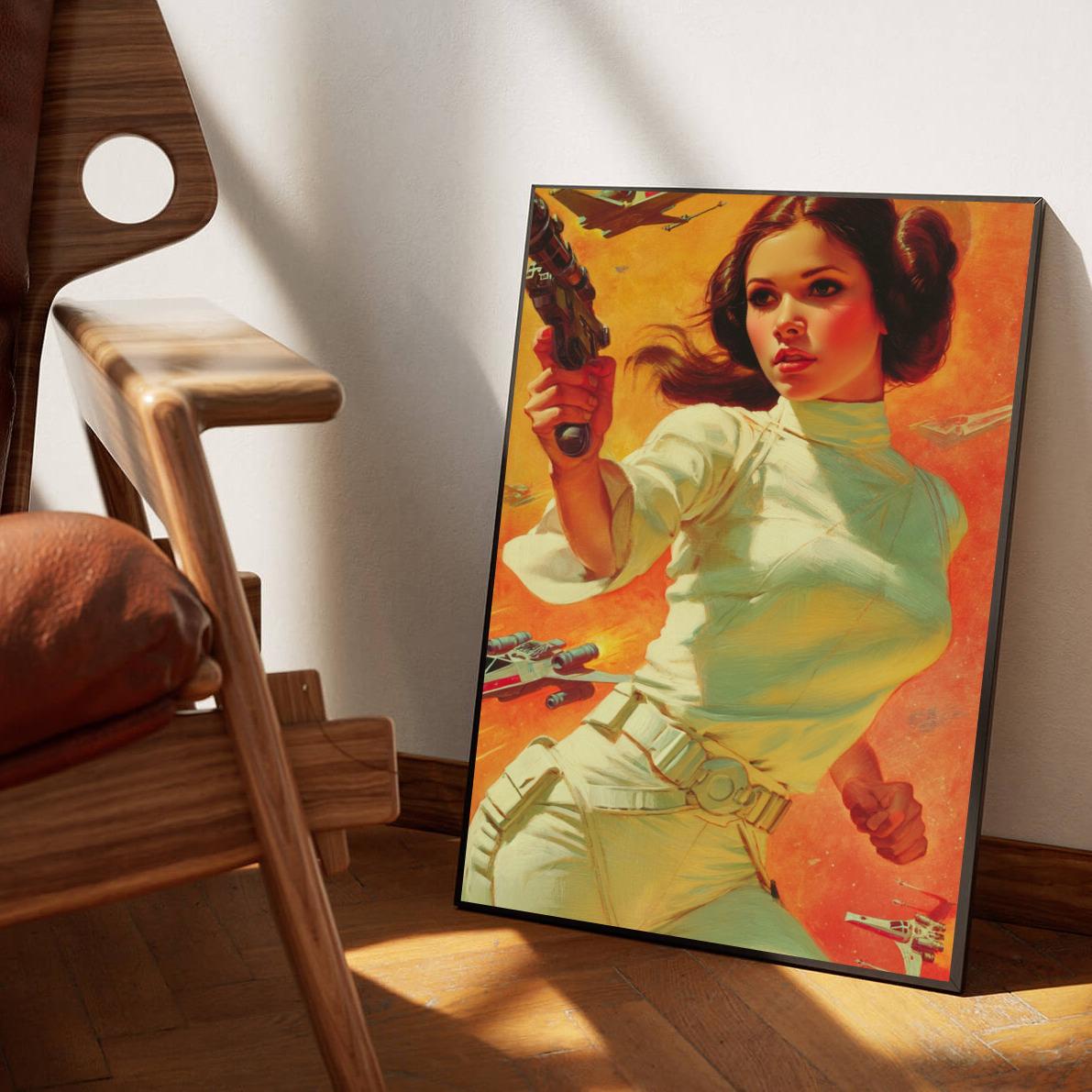 Princess Leia Star Wars poster sfeerbeeld 1