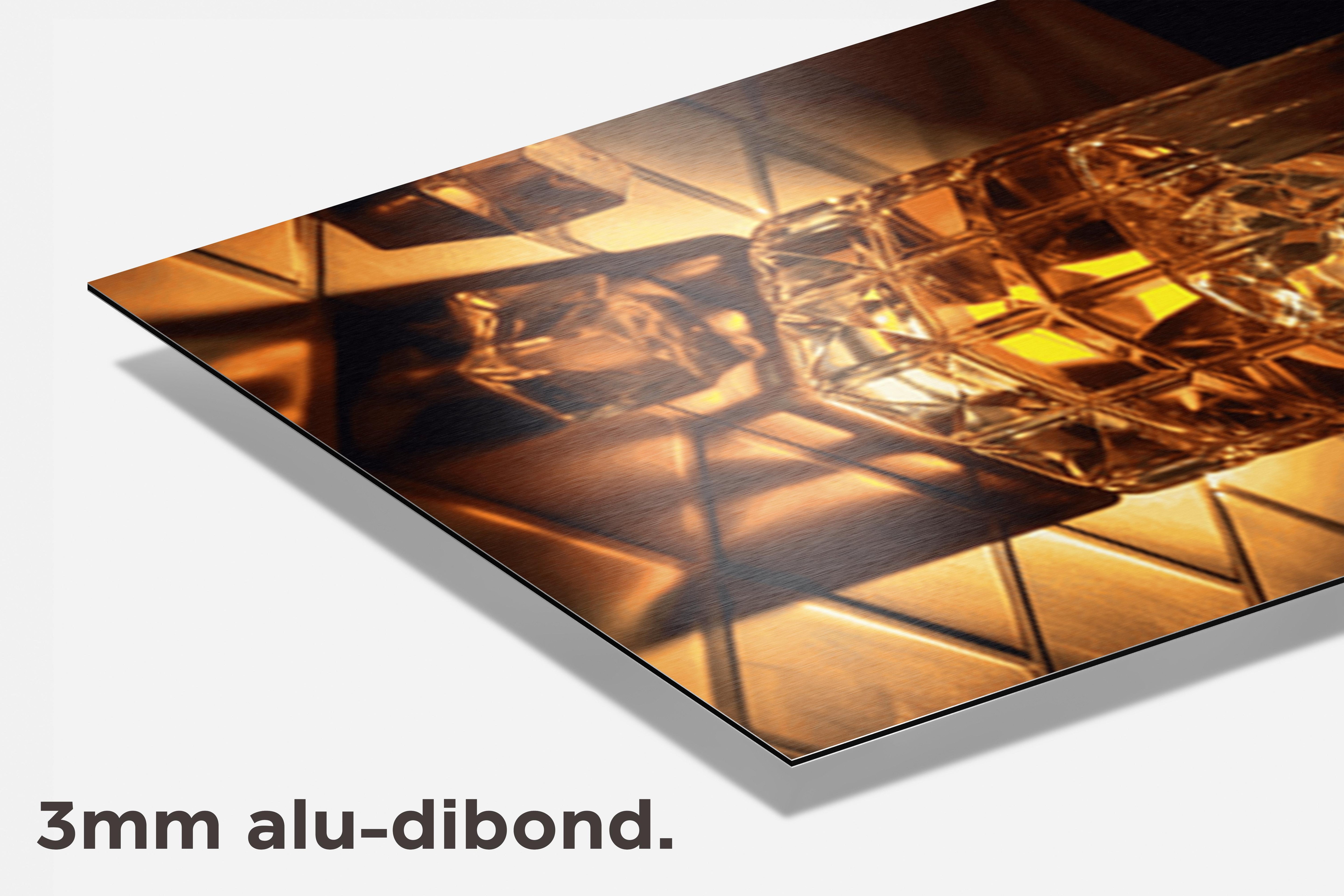 Whiskey Bar dibond detail