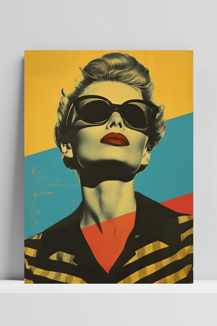 Dame Strepen op 3mm aluminium dibond