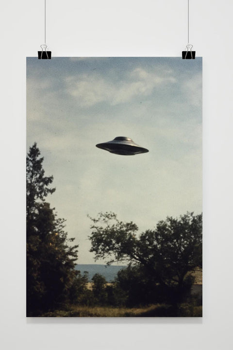 UFO Vintage poster