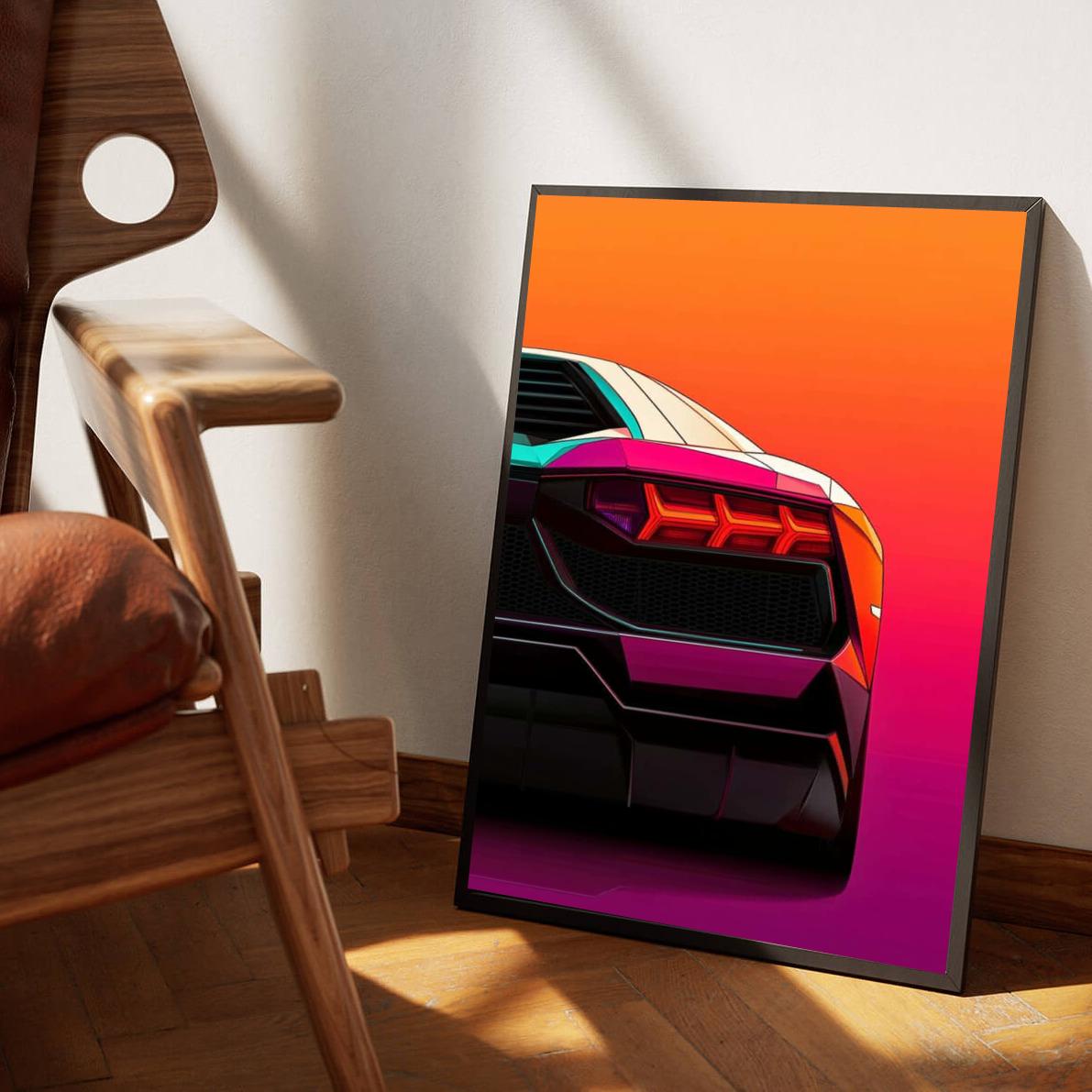 Sports Car poster van 25 Artstreet