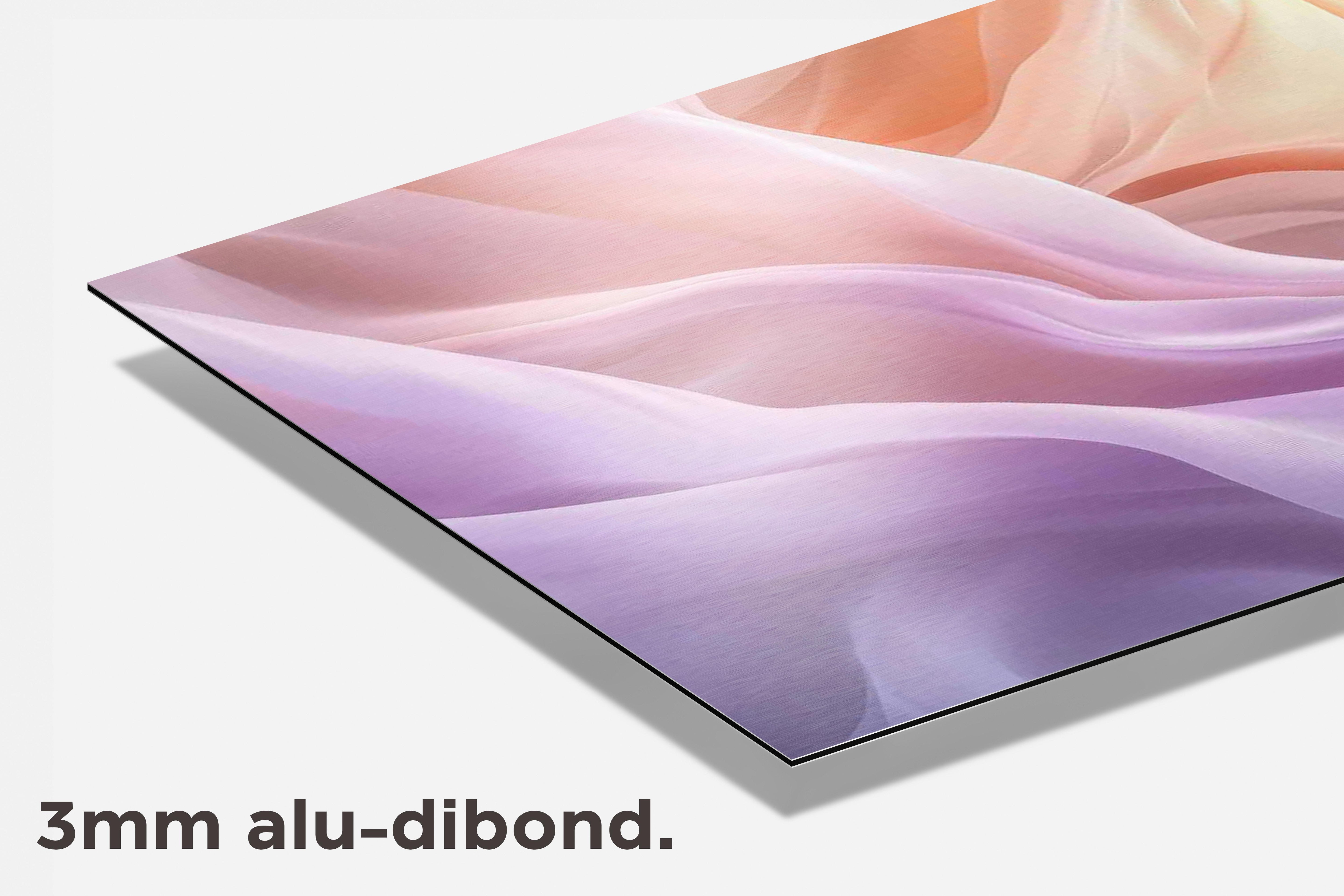 Stof Pastel dibond detail