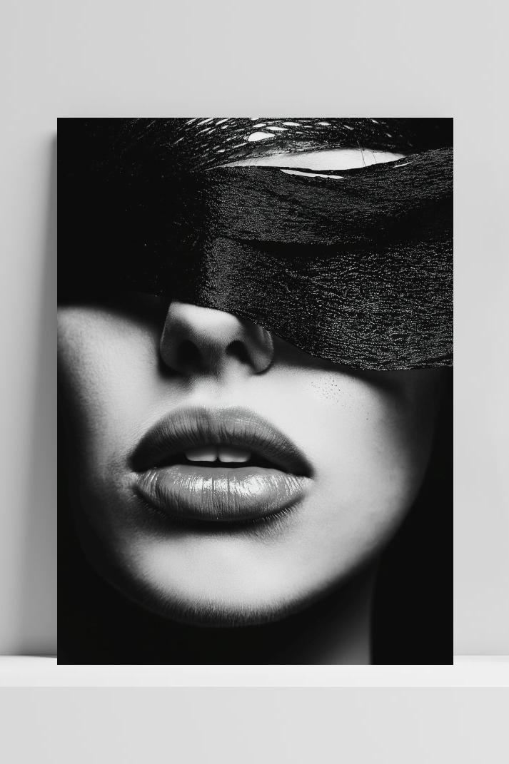 Blinddoek op 3mm aluminium dibond