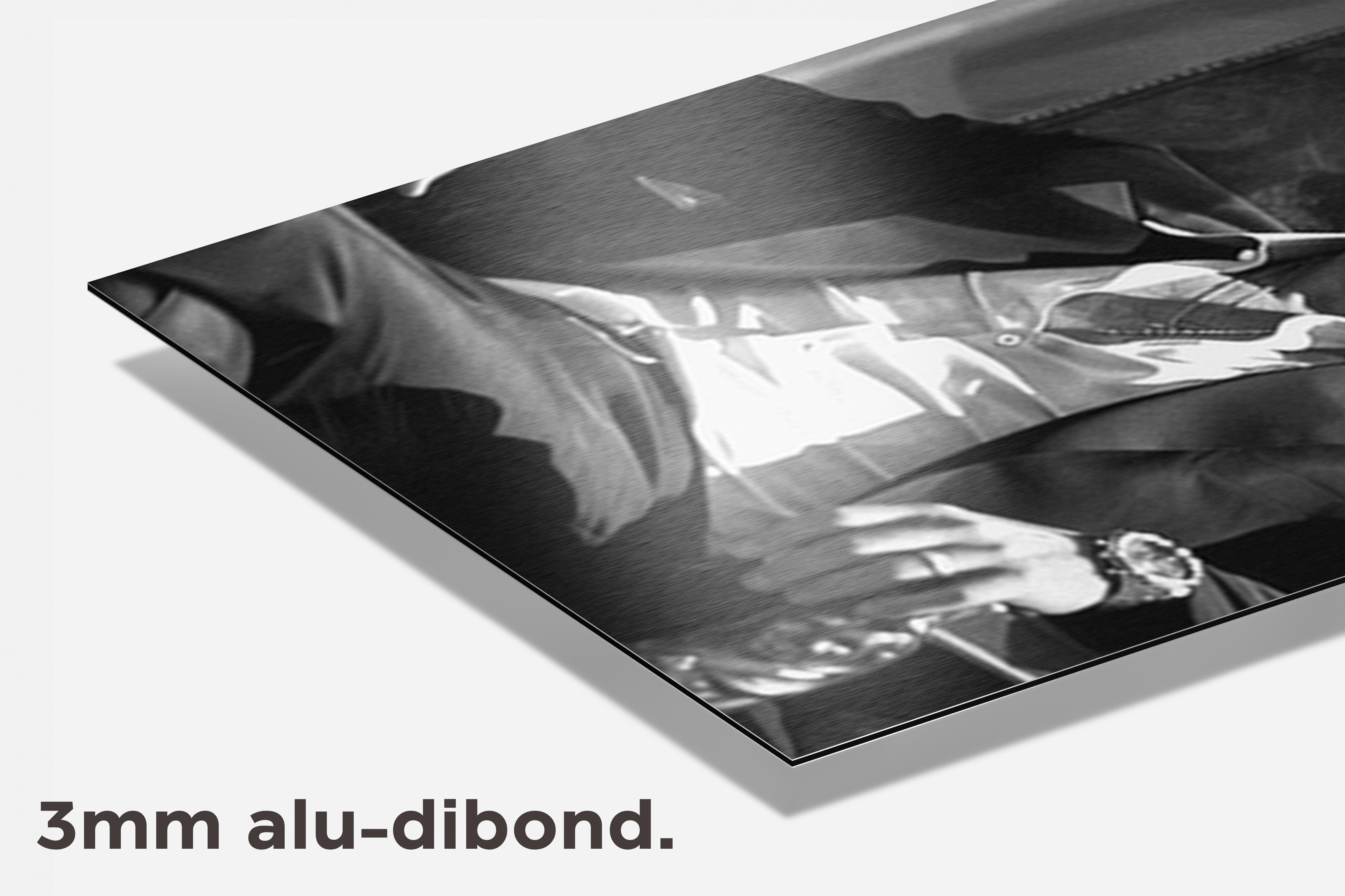 Scarface Al Pacino dibond detail
