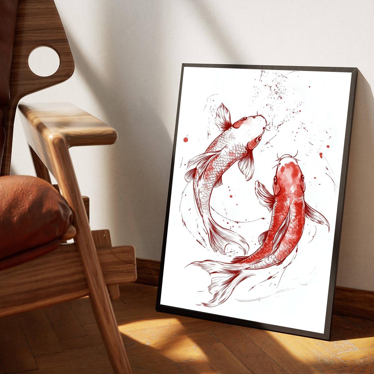 Koi poster sfeerbeeld 1