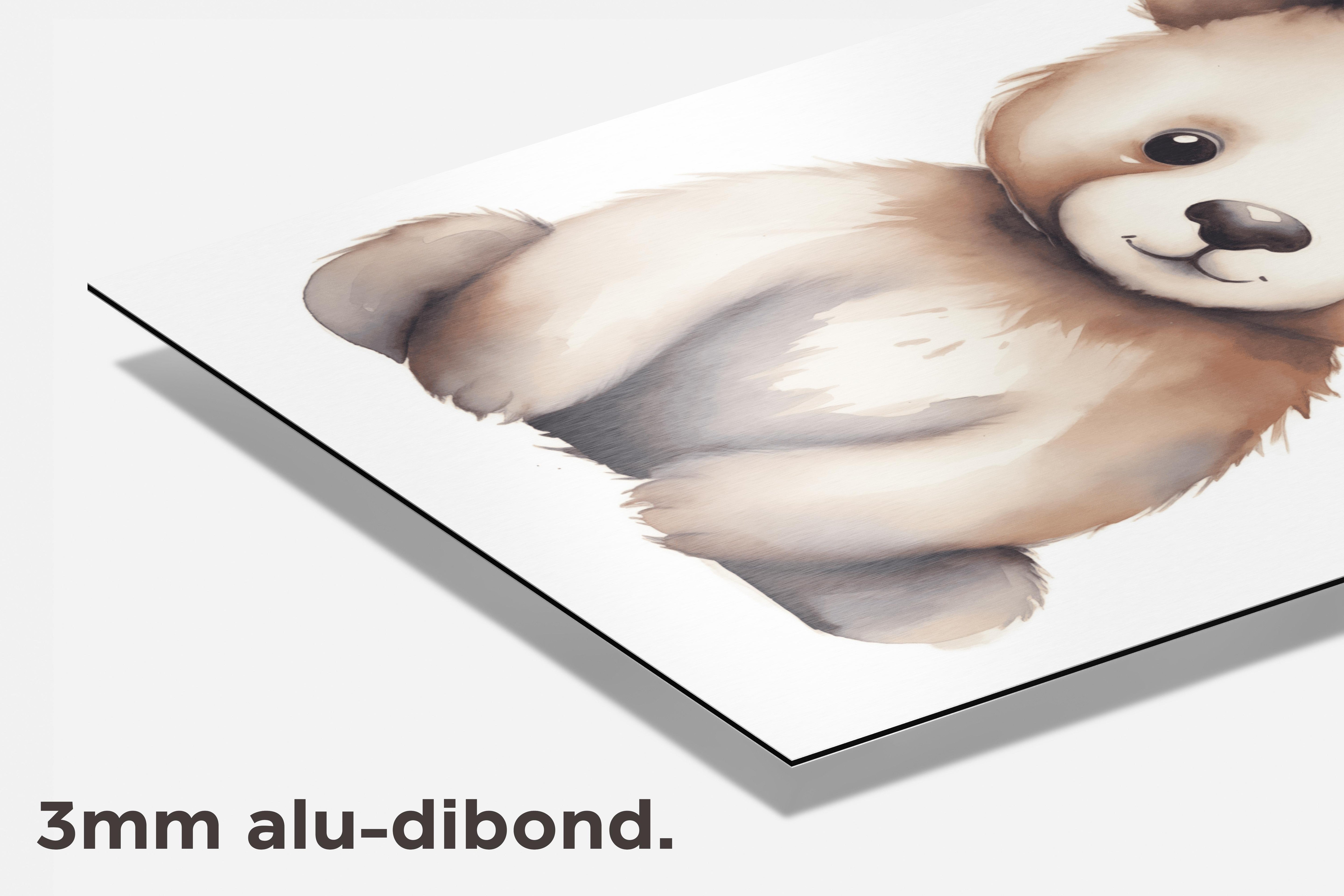 Lief Beertje dibond detail