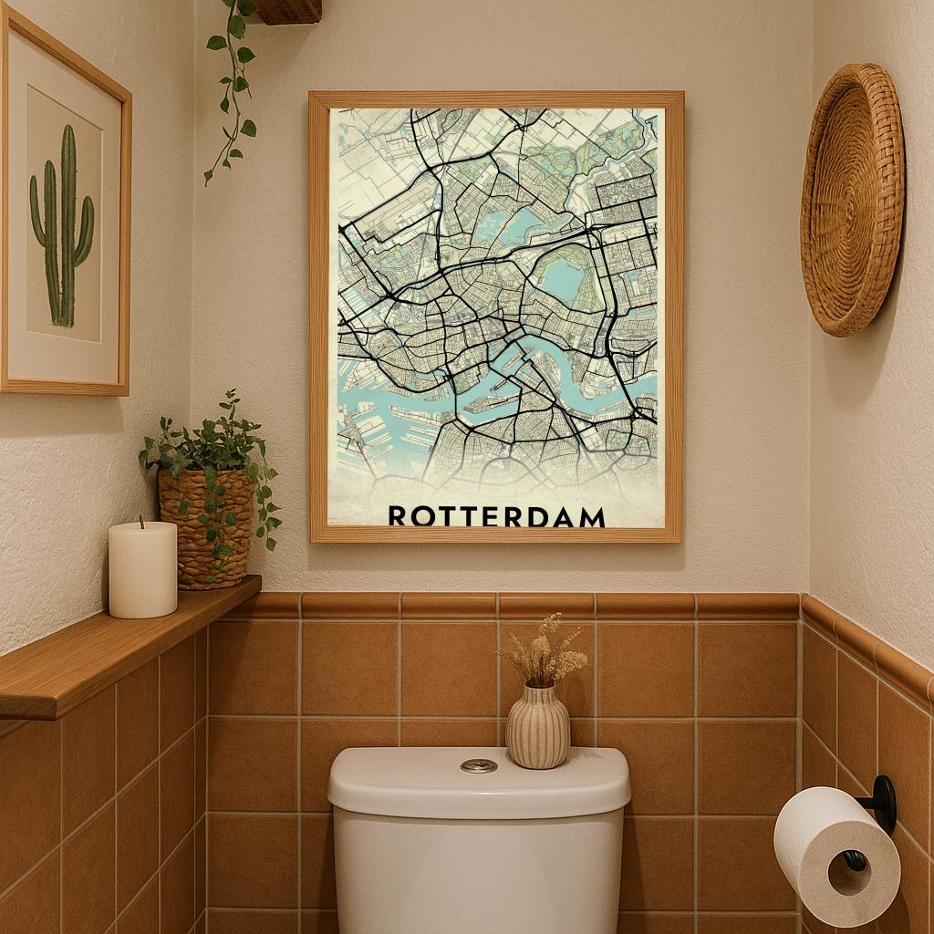 Rotterdam Vintage poster sfeerbeeld 3