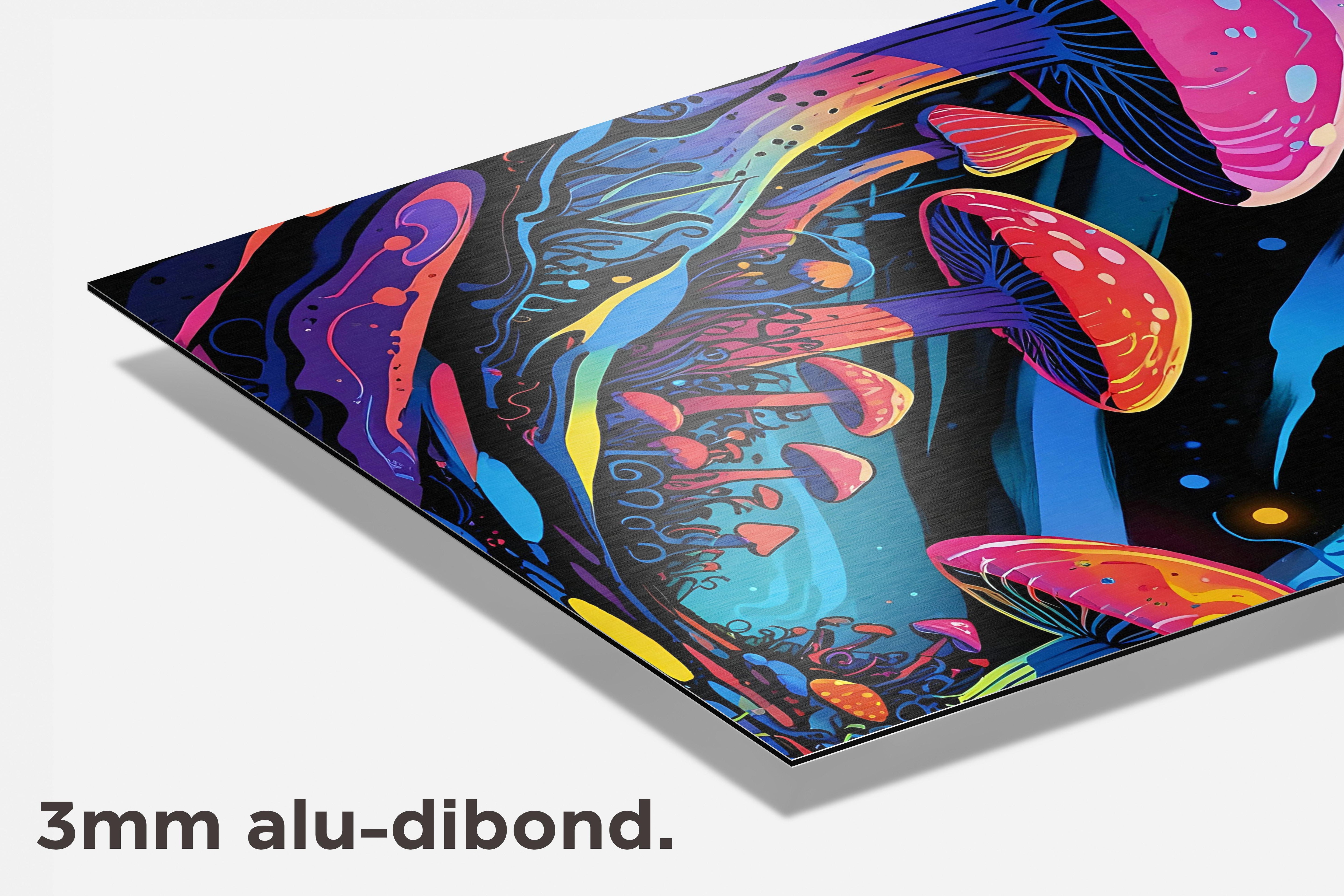 Trip Paddenstoel dibond detail
