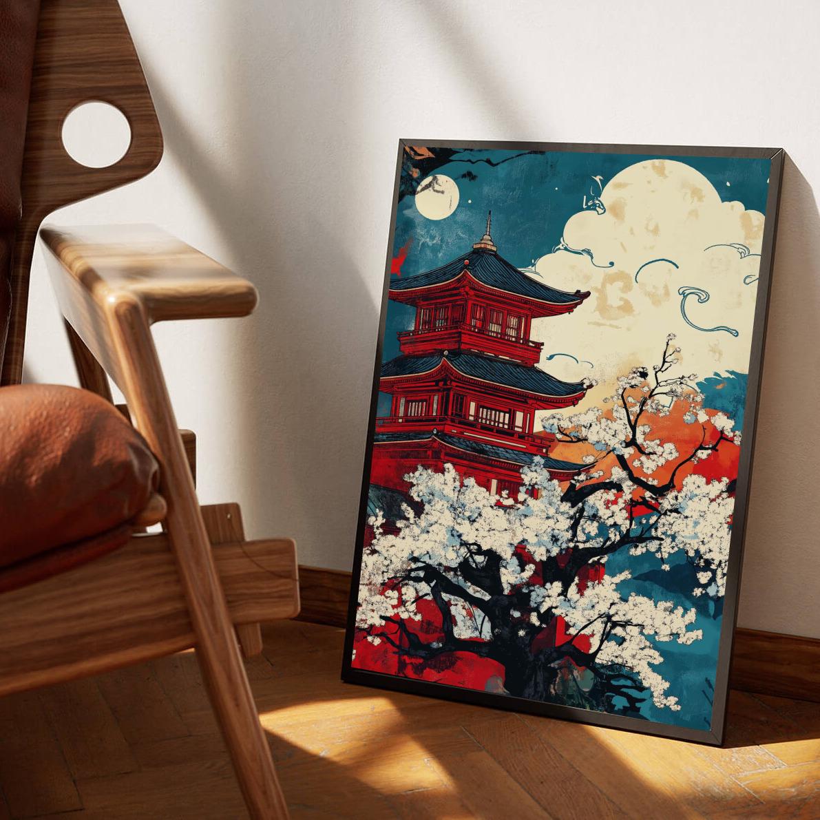 Japan Vintage poster sfeerbeeld 1