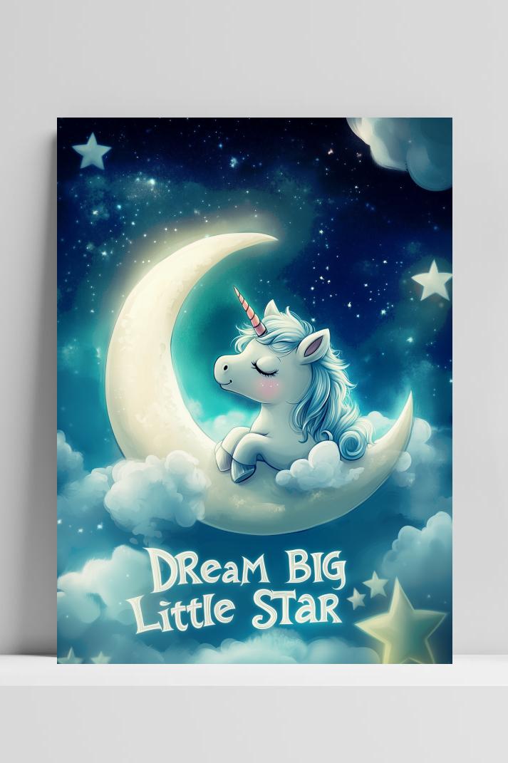 Dream Big op 3mm aluminium dibond