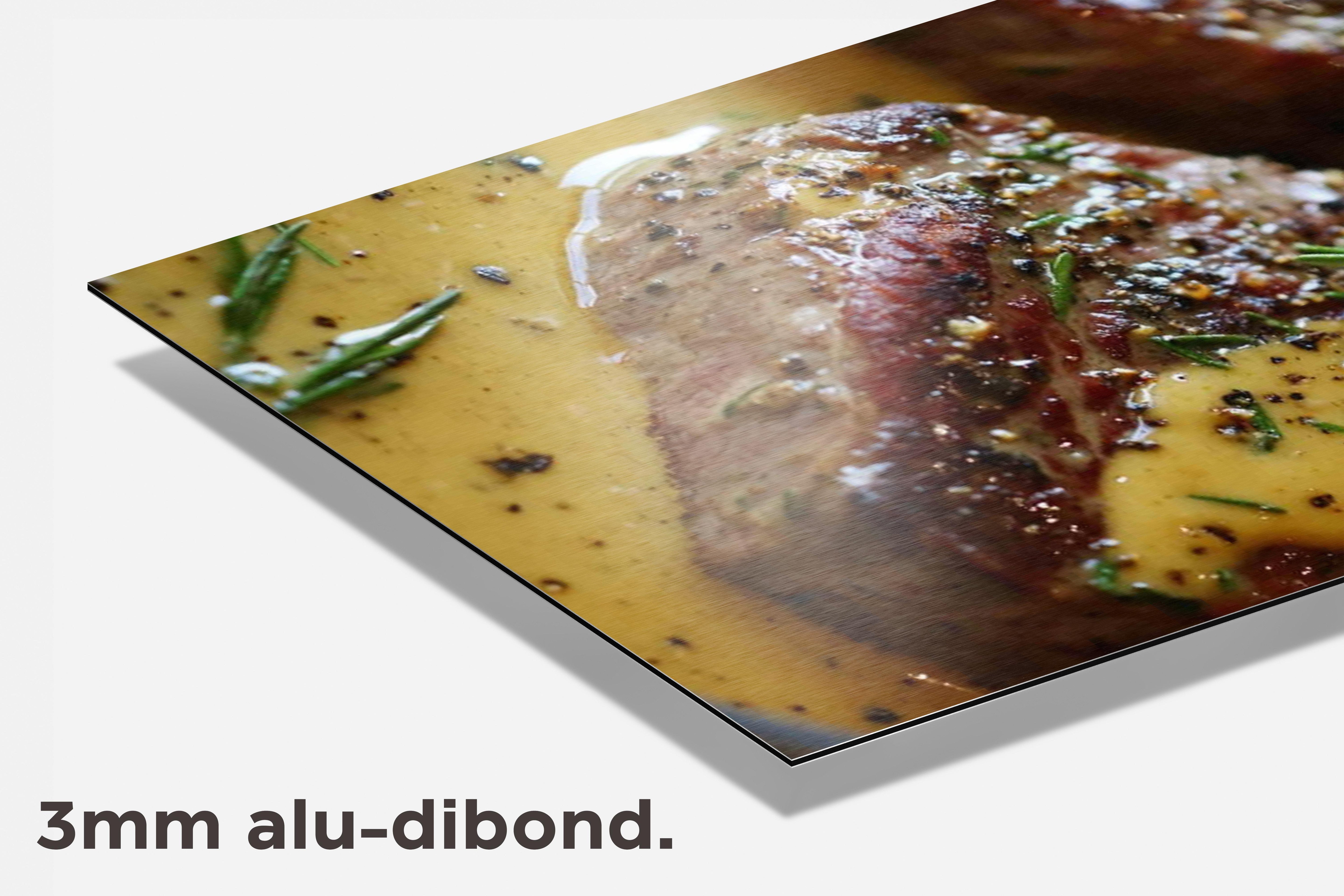 Steak dibond detail