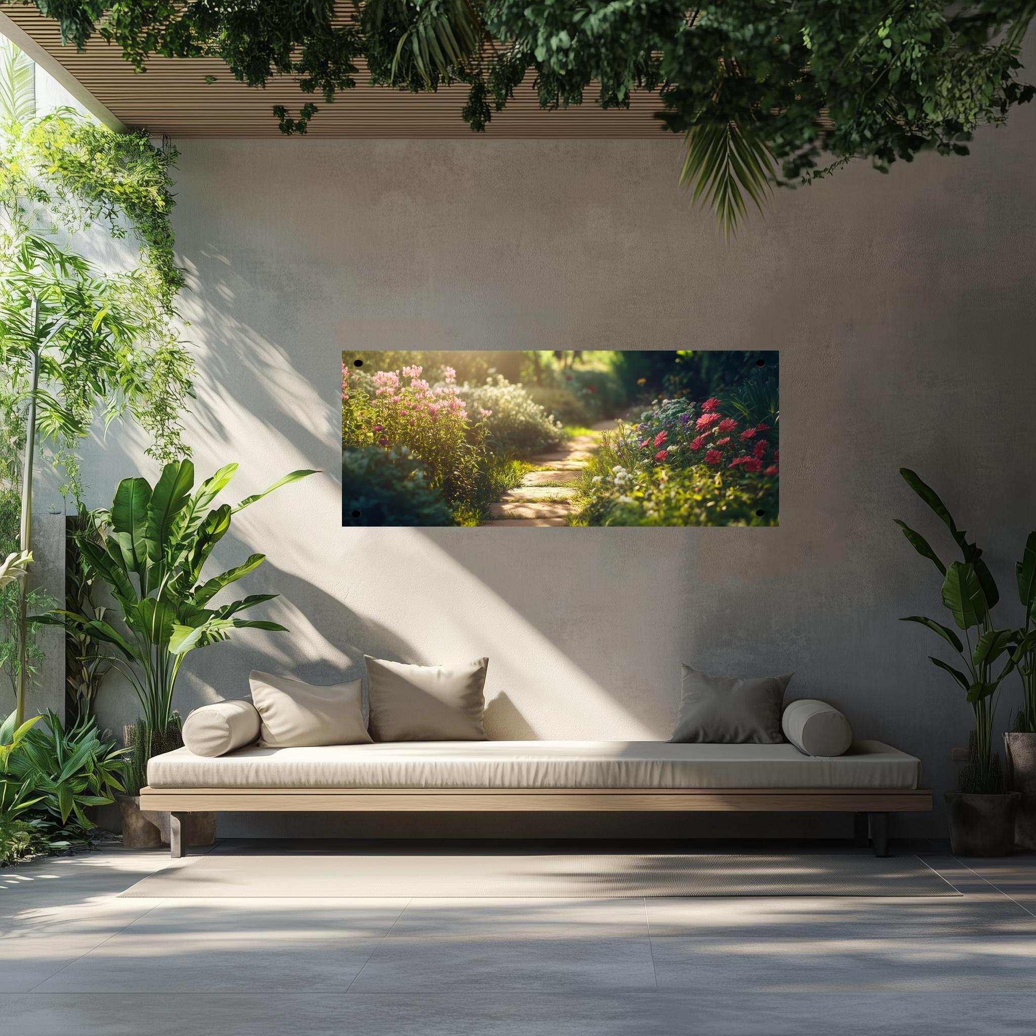Tuinposter Zomer Tuin sfeerbeeld 2