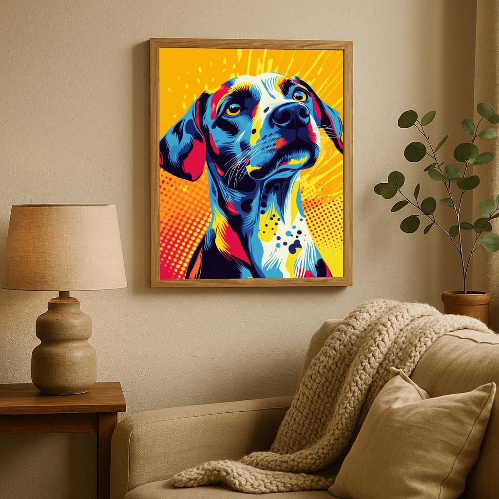 Dog Pop Art poster sfeerbeeld 1