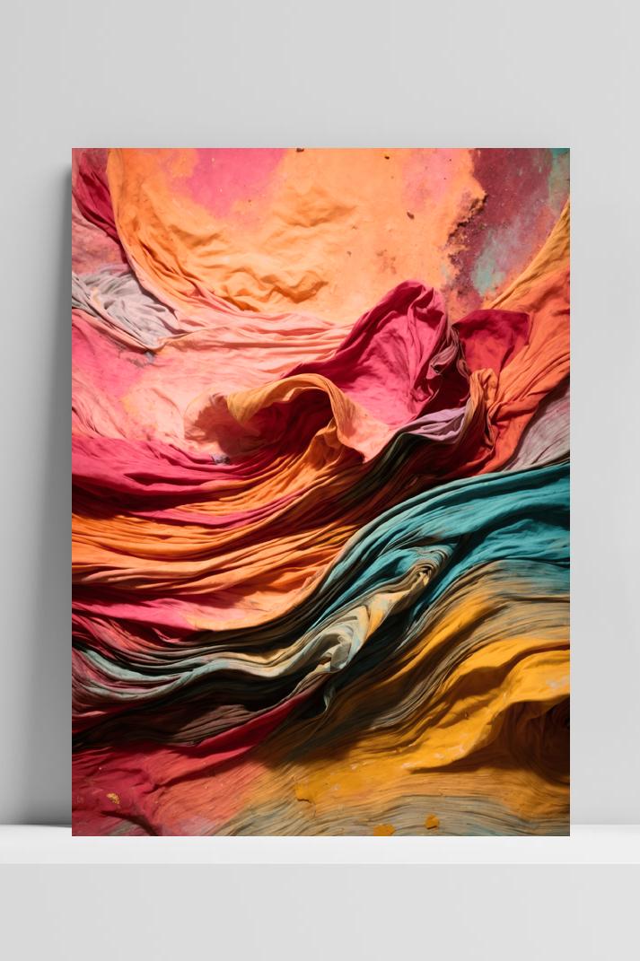 Kleurendoeken op 3mm aluminium dibond