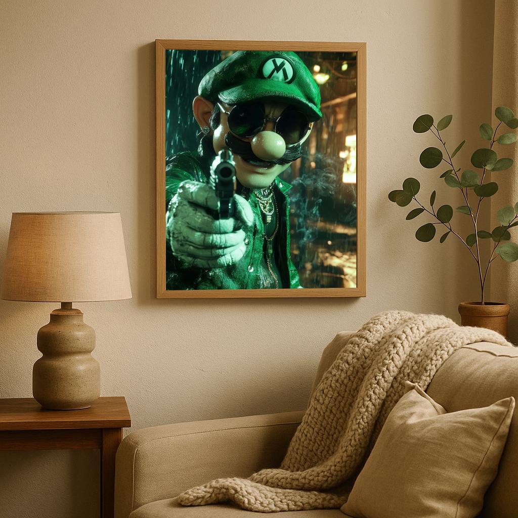 Super Mario Gun poster sfeerbeeld 1