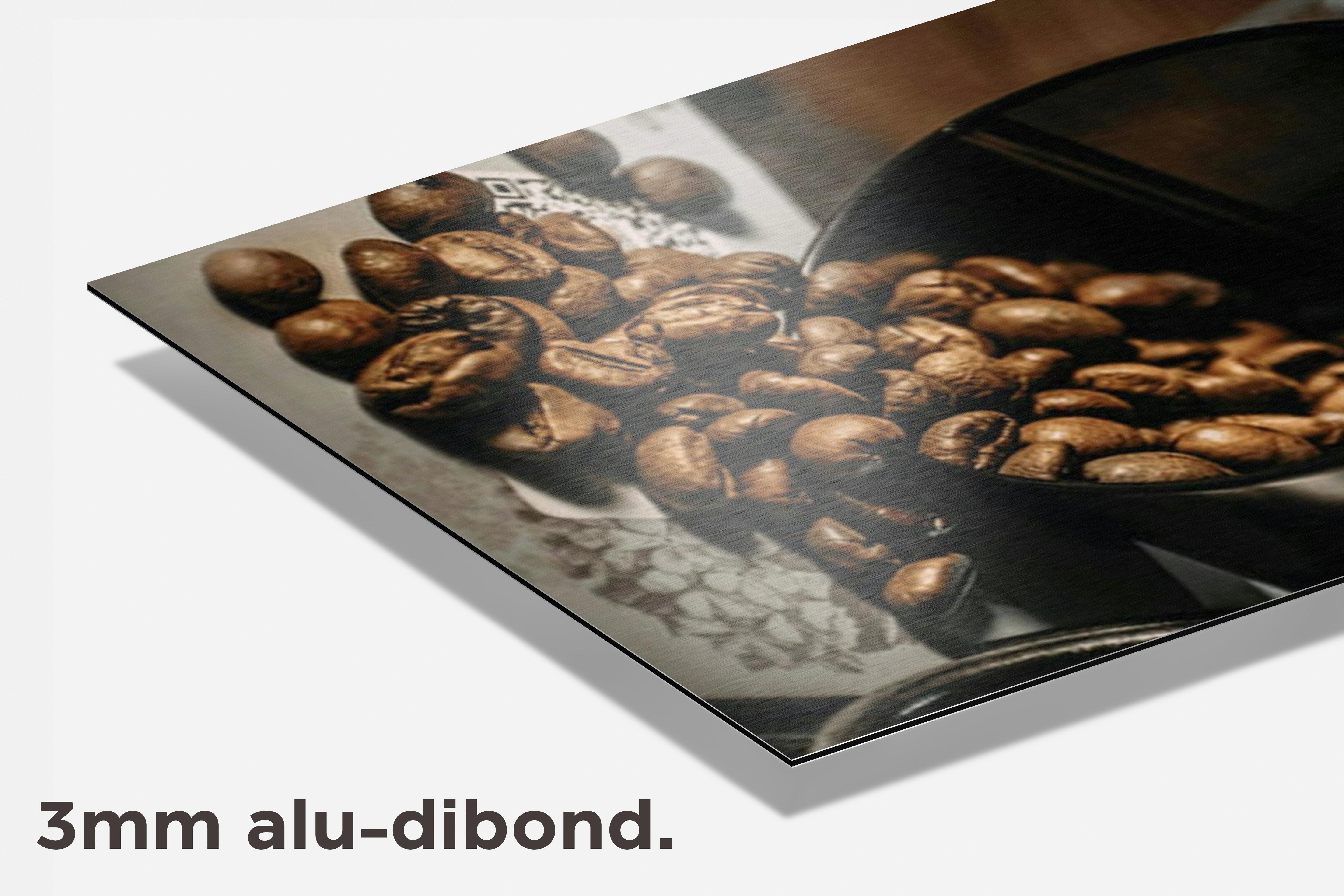 Koffie Poster dibond detail