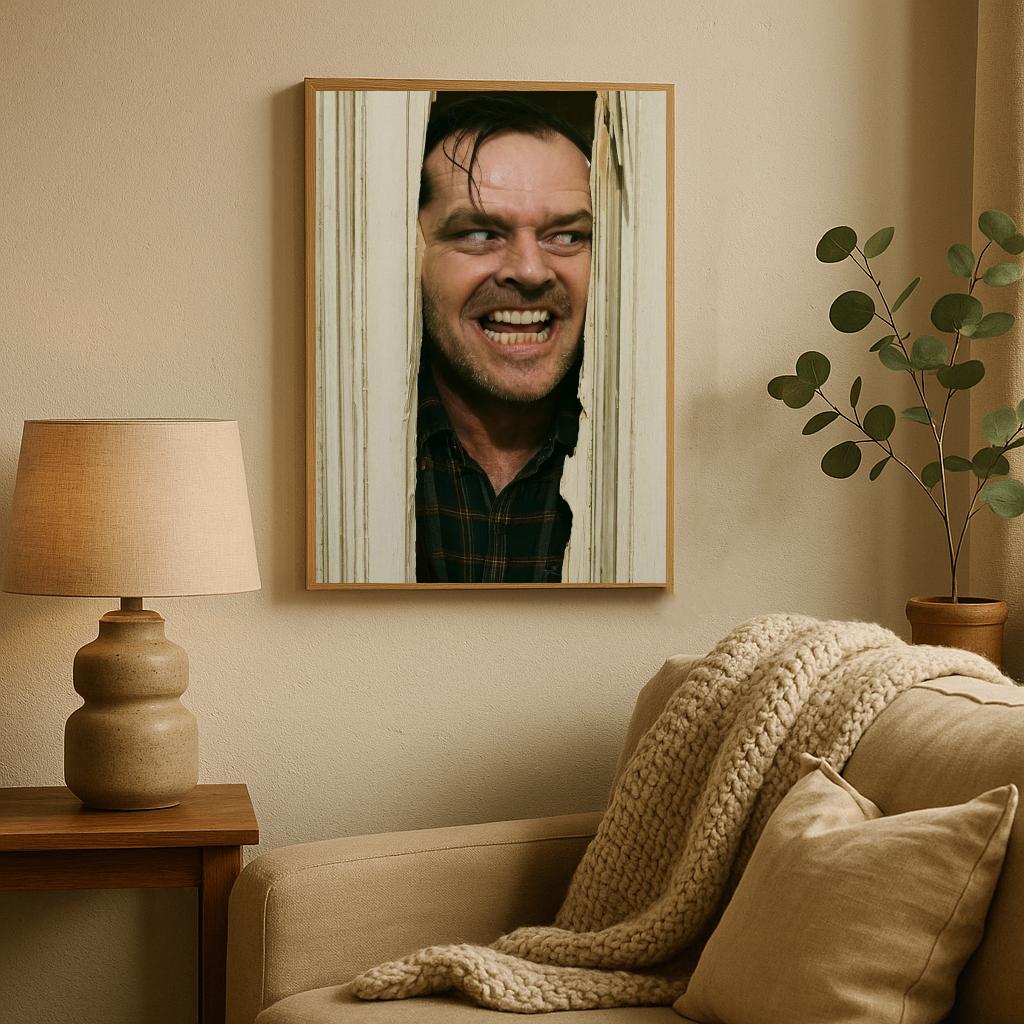 Jack Nicholson The Shining poster sfeerbeeld 2
