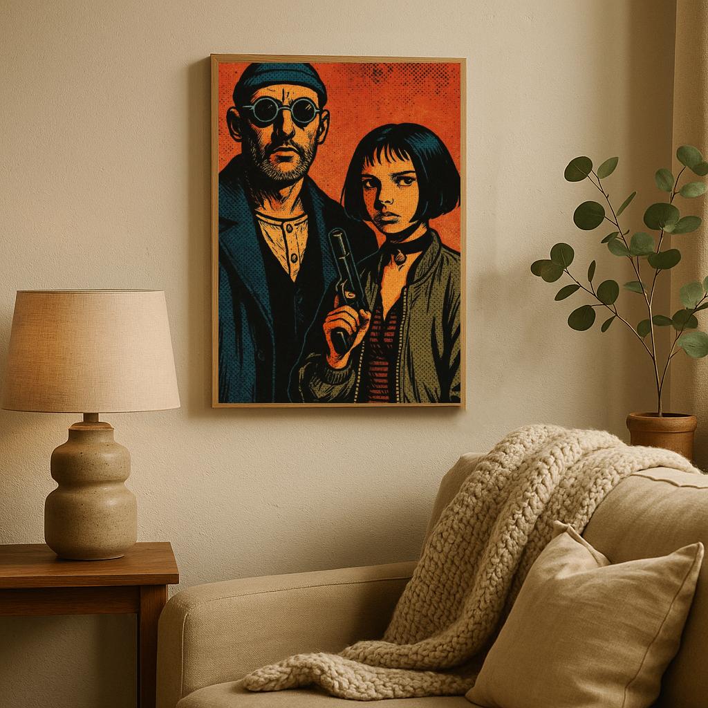 Leon The Professional Cartoon poster sfeerbeeld 2