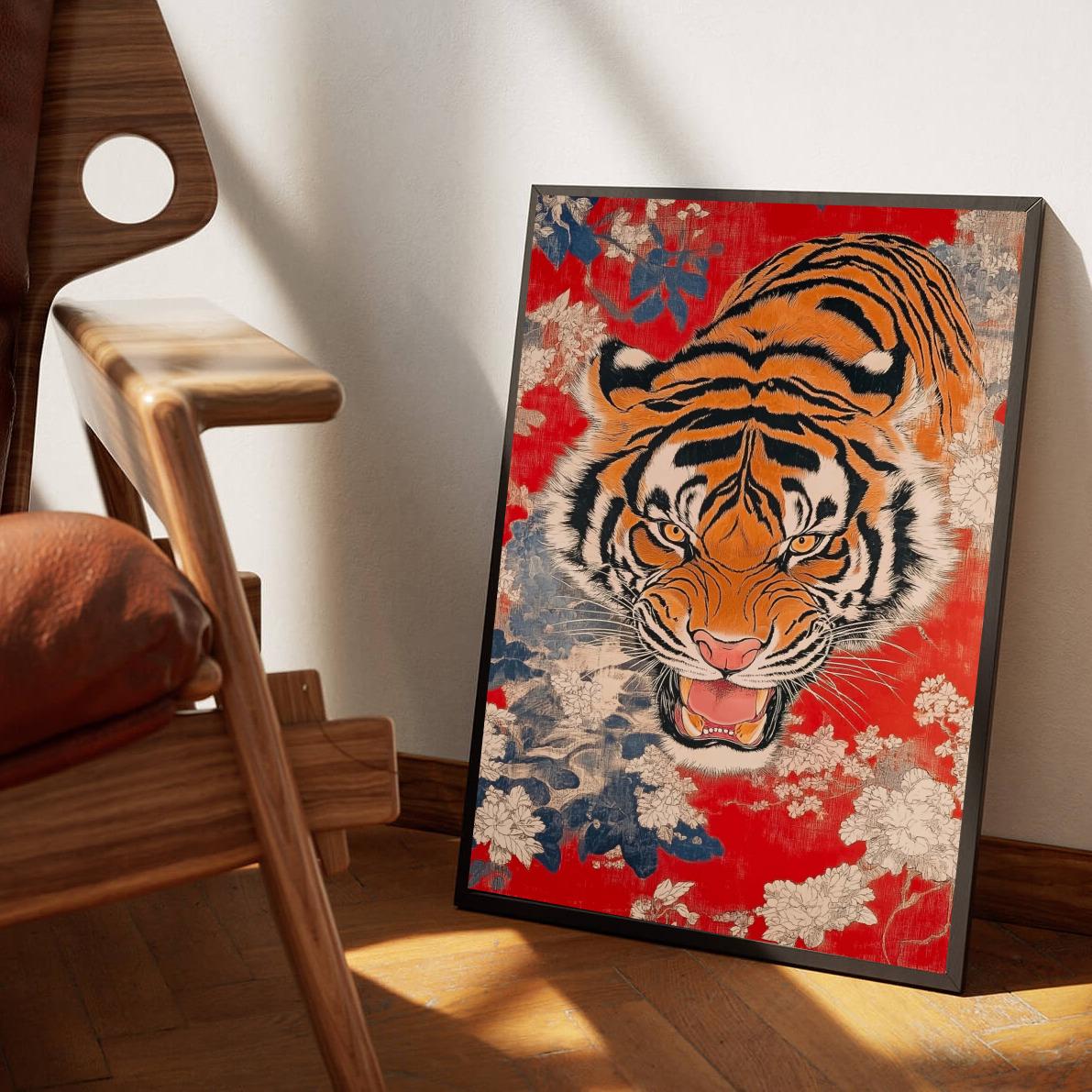 Tiger Vintage poster sfeerbeeld 1