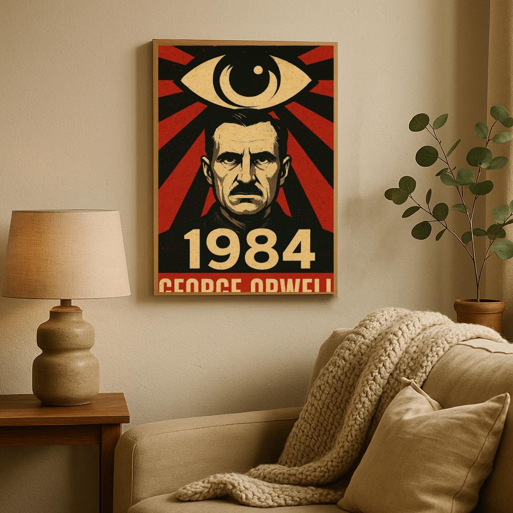 1984 George Orwell poster sfeerbeeld 2